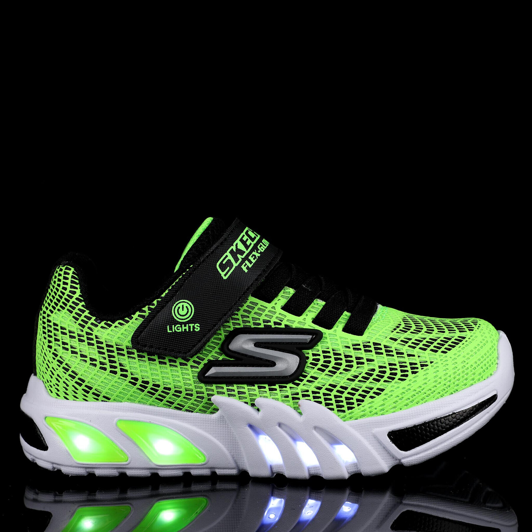 Skechers Сникърси Vorlo 400137L/LMBK Зелен - Pepit.bg