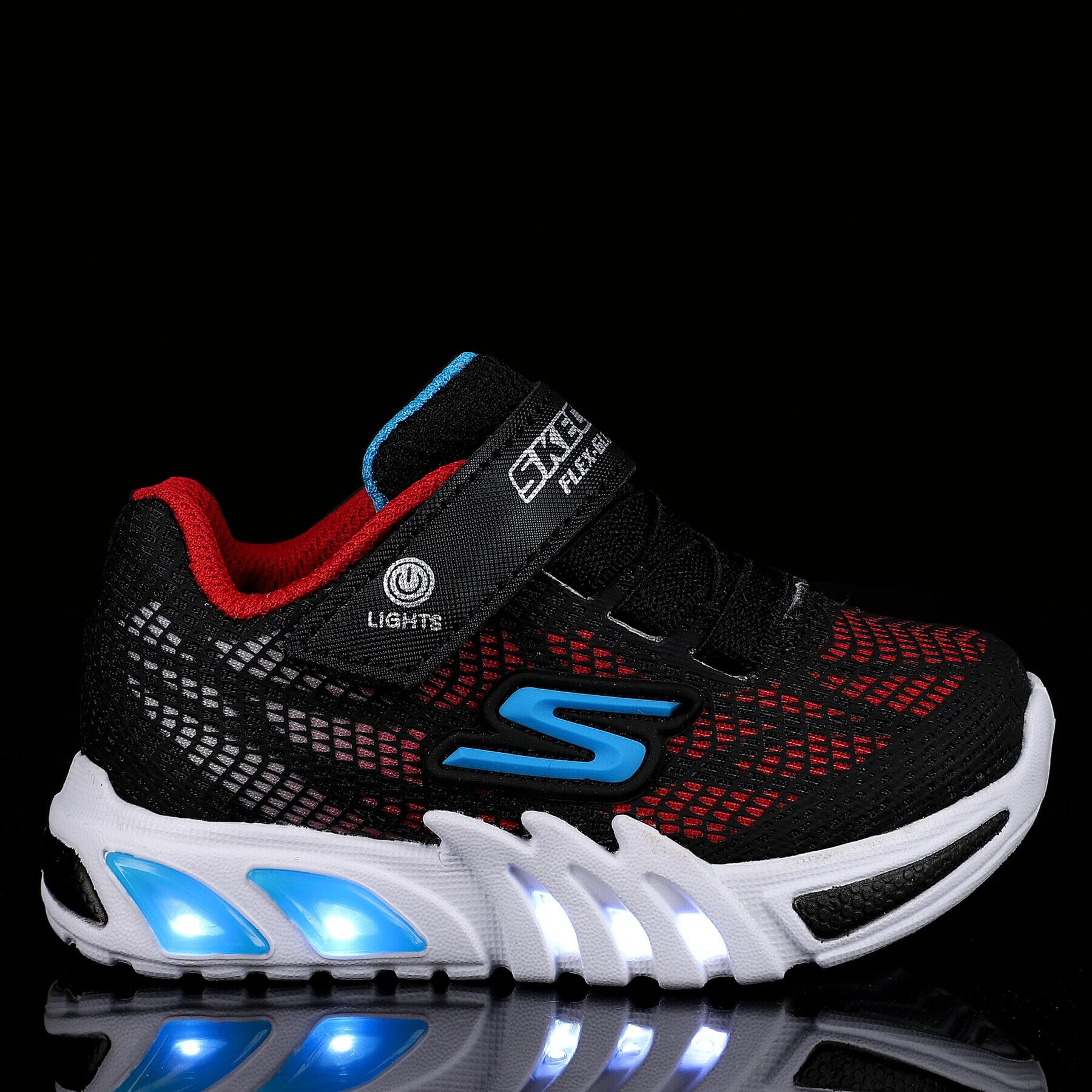 Skechers Сникърси Vorlo 400137N/BKRB Черен - Pepit.bg