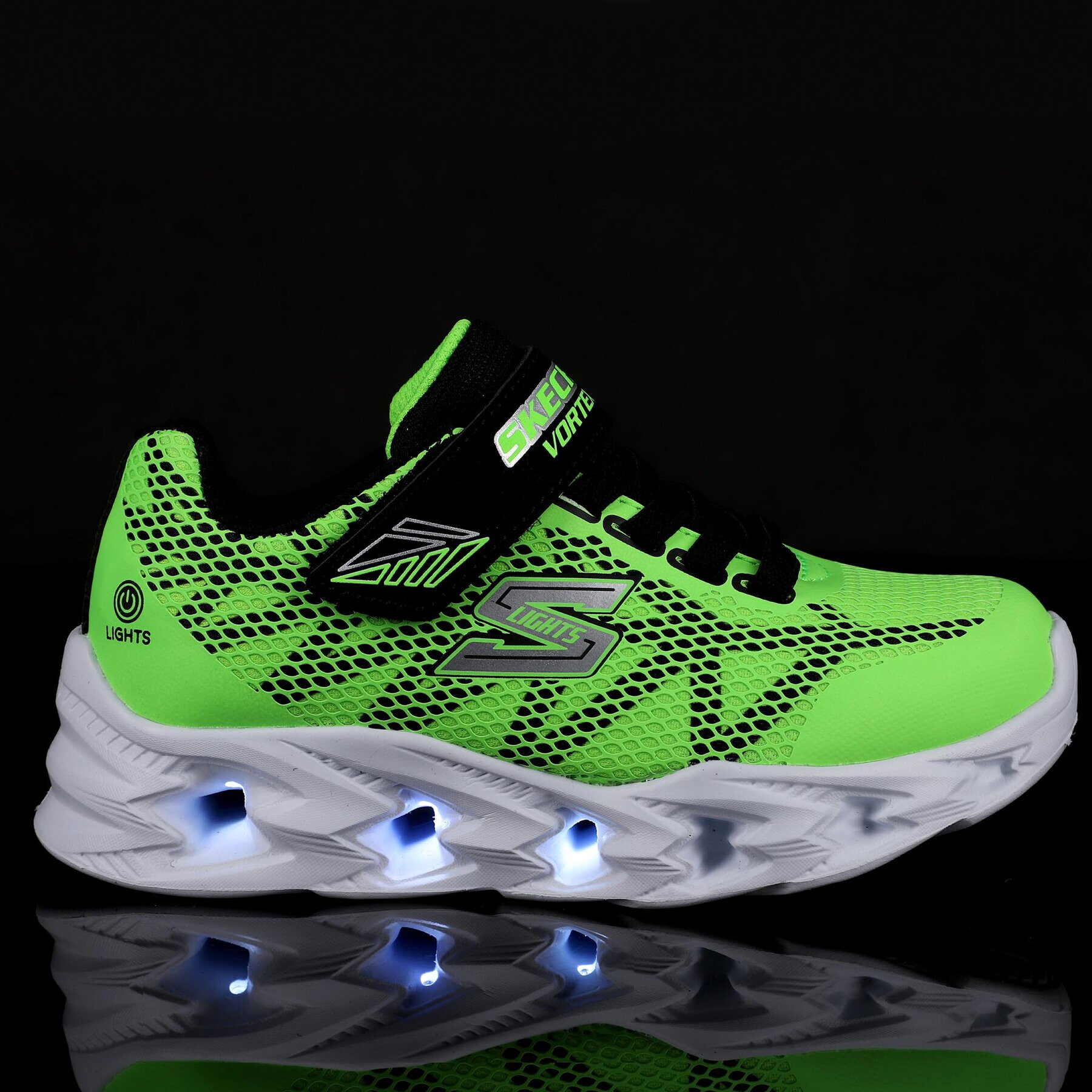 Skechers Сникърси Vortex 2.0 400602L/LMBK Зелен - Pepit.bg