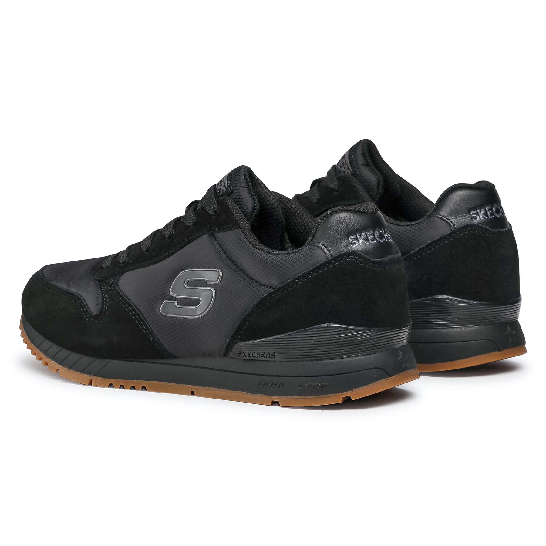 Skechers Сникърси Waltan 52384/BBK Черен - Pepit.bg