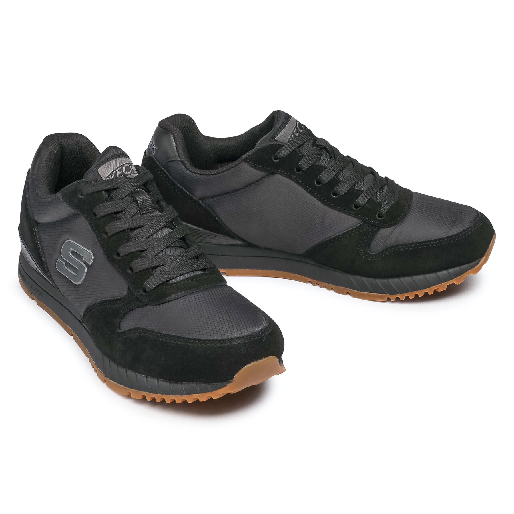 Skechers Сникърси Waltan 52384/BBK Черен - Pepit.bg