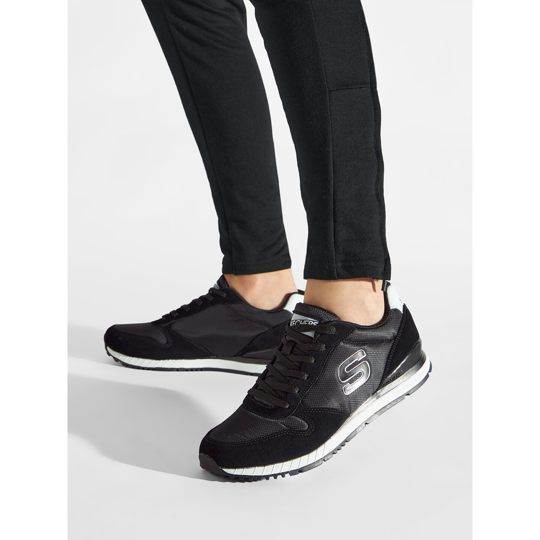 Skechers Сникърси Waltan 52384/BLK Черен - Pepit.bg