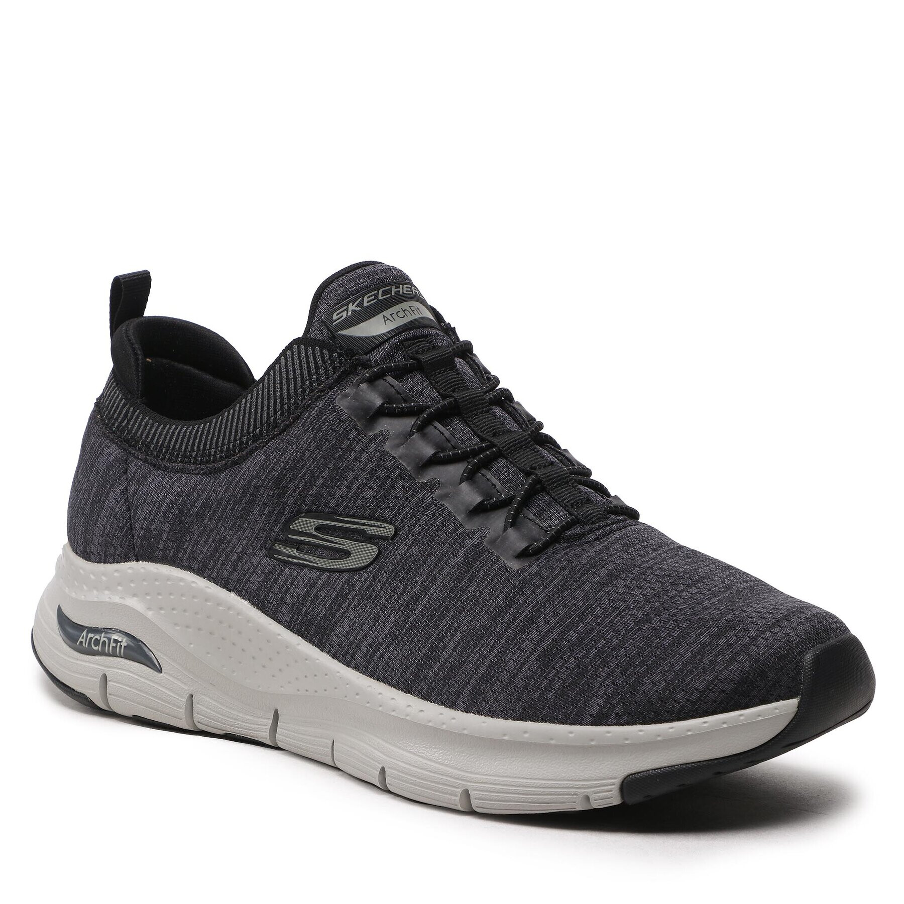 Skechers Сникърси Waveport 232301/BKGY Сив - Pepit.bg