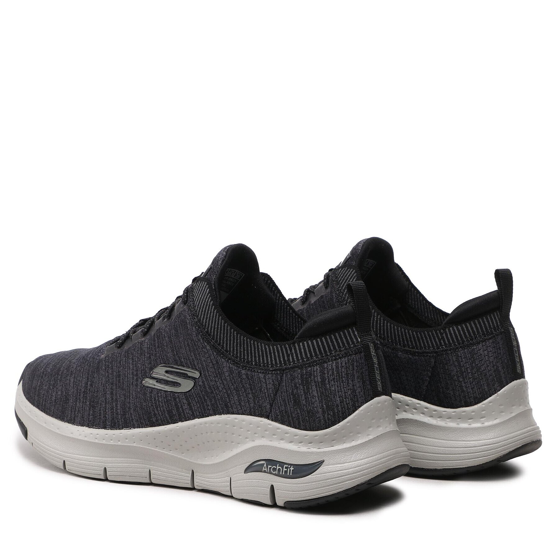 Skechers Сникърси Waveport 232301/BKGY Сив - Pepit.bg