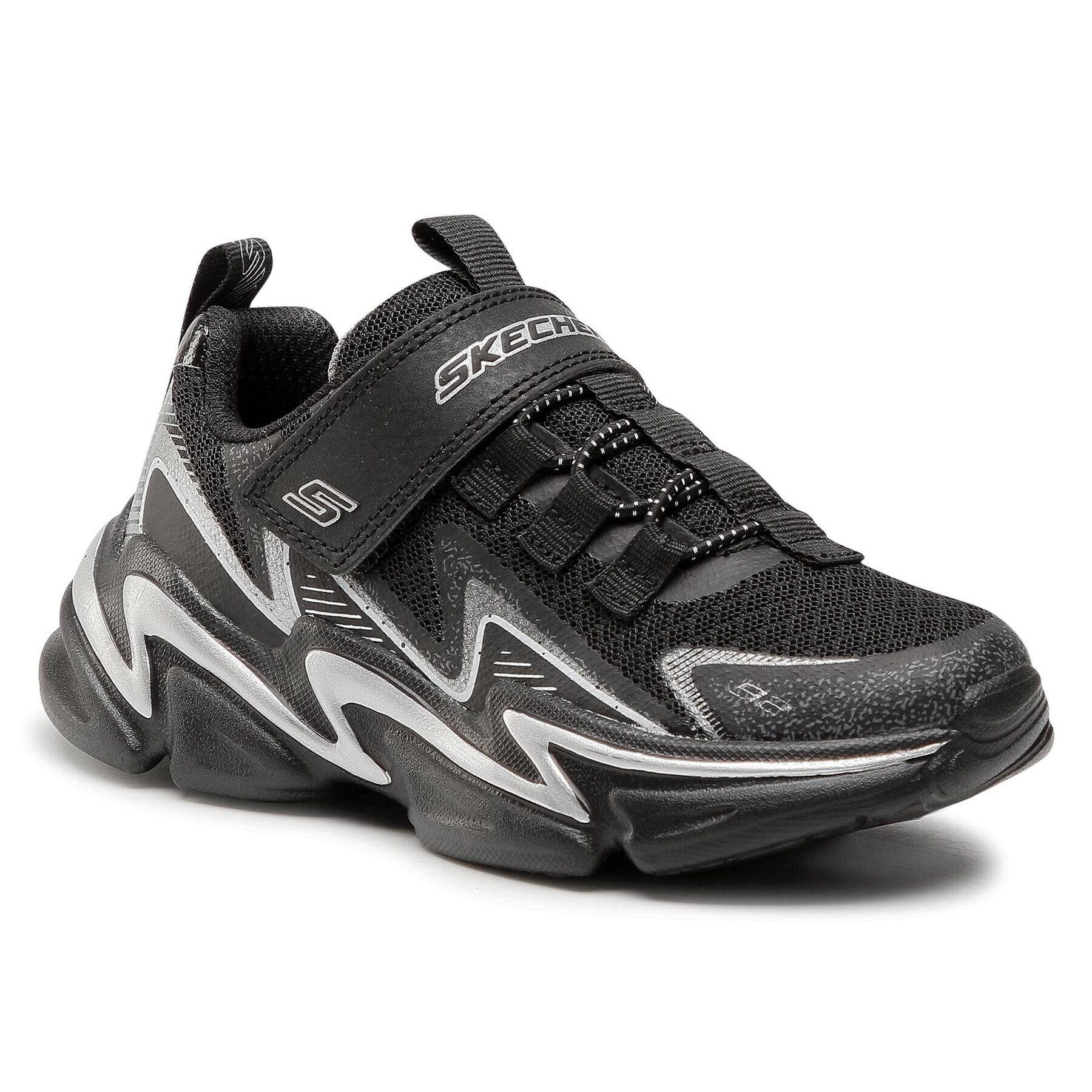 Skechers Сникърси Wavetronic 403603L/BKSL Черен - Pepit.bg