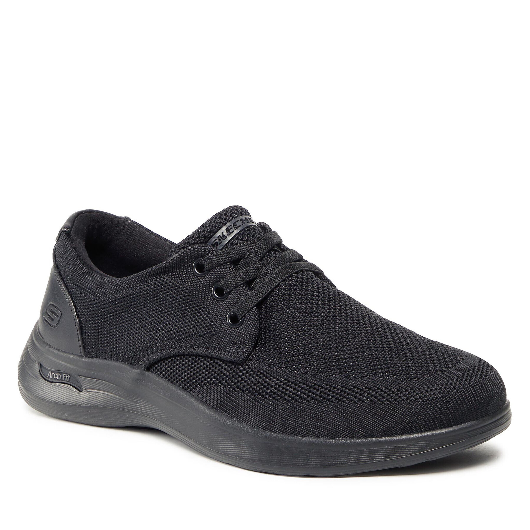 Skechers Сникърси Weedon 204463/BBK Черен - Pepit.bg