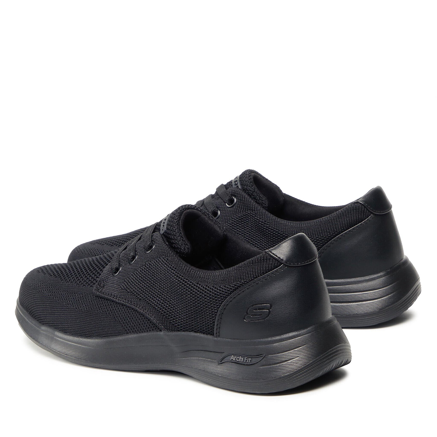 Skechers Сникърси Weedon 204463/BBK Черен - Pepit.bg