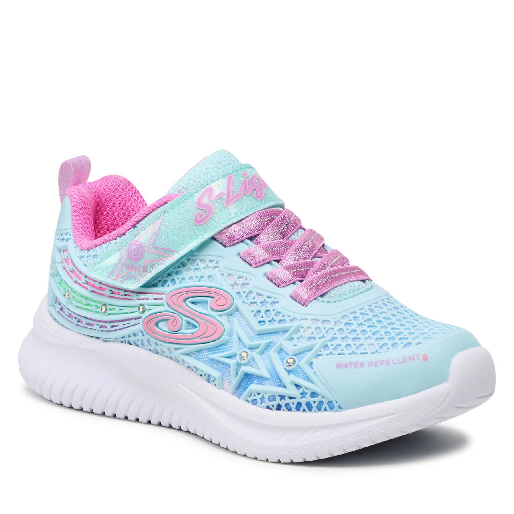 Skechers Сникърси Wishful Star 302323L/AQPR Син - Pepit.bg