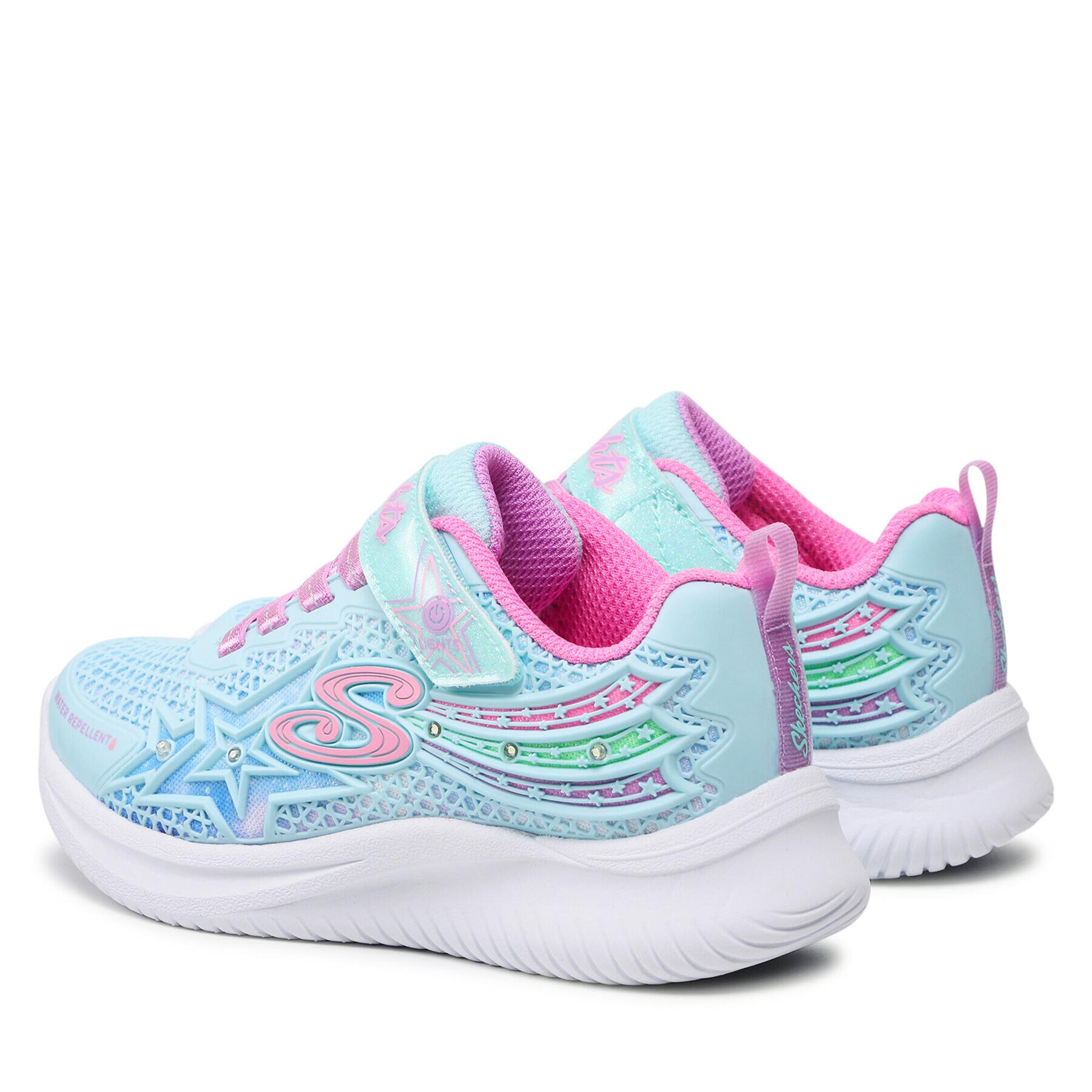 Skechers Сникърси Wishful Star 302323L/AQPR Син - Pepit.bg