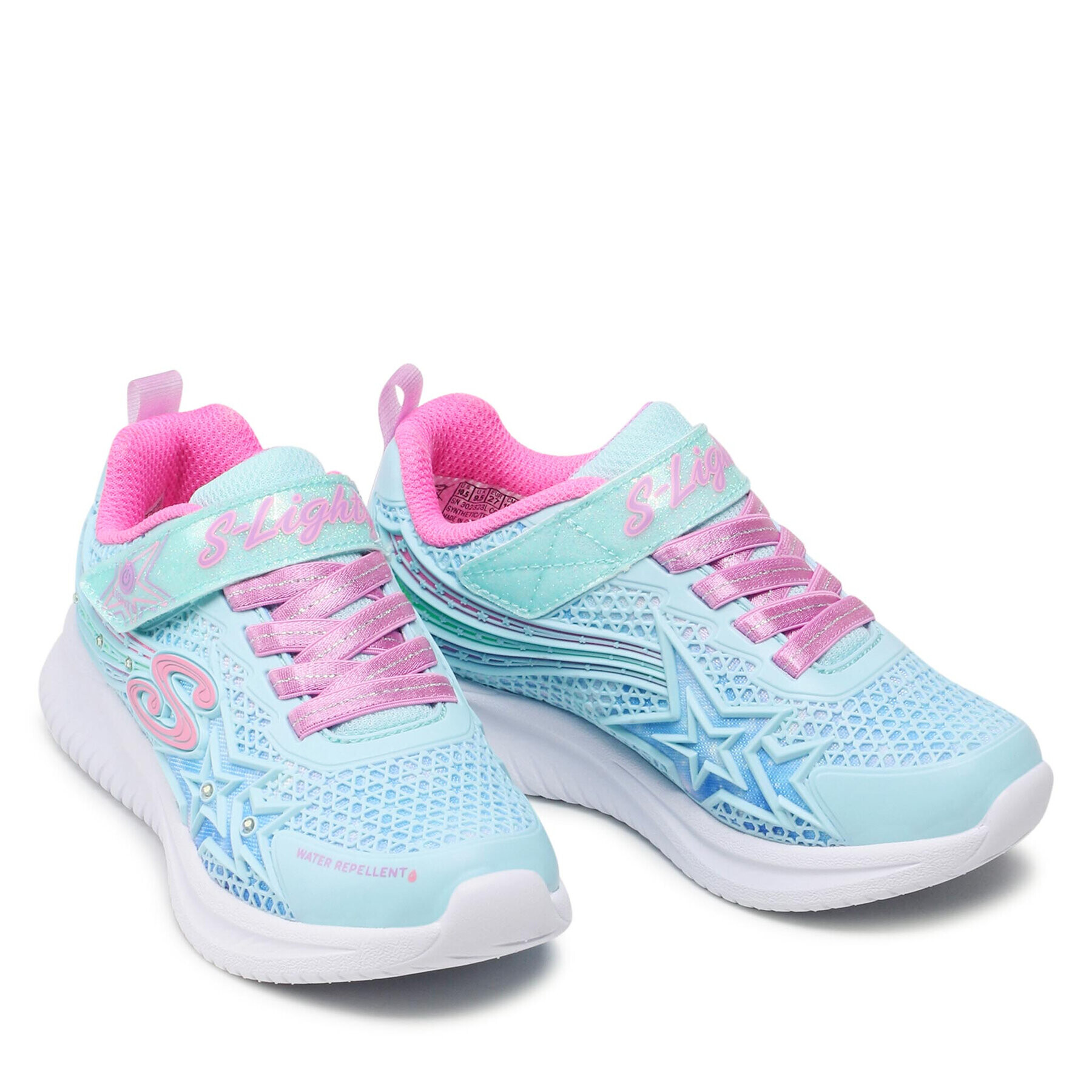 Skechers Сникърси Wishful Star 302323L/AQPR Син - Pepit.bg