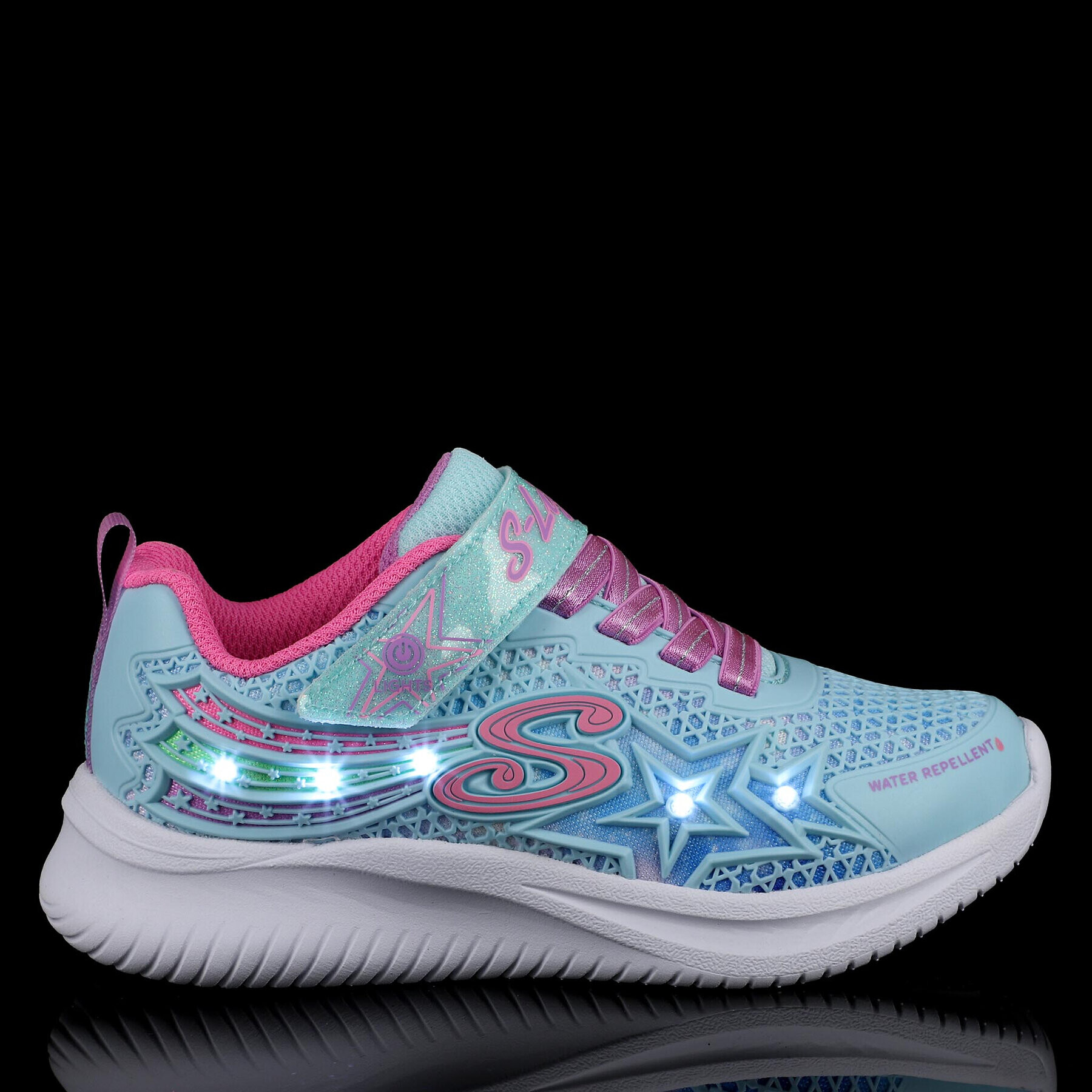 Skechers Сникърси Wishful Star 302323L/AQPR Син - Pepit.bg