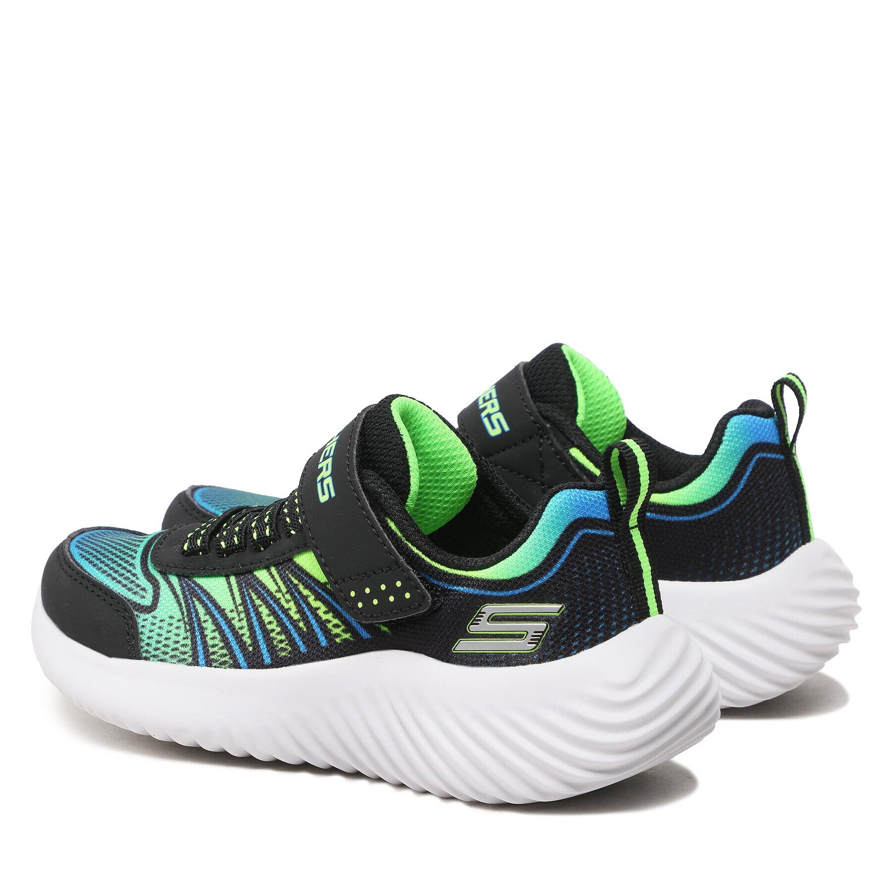 Skechers Сникърси Zatic 403737L/BBLM Черен - Pepit.bg