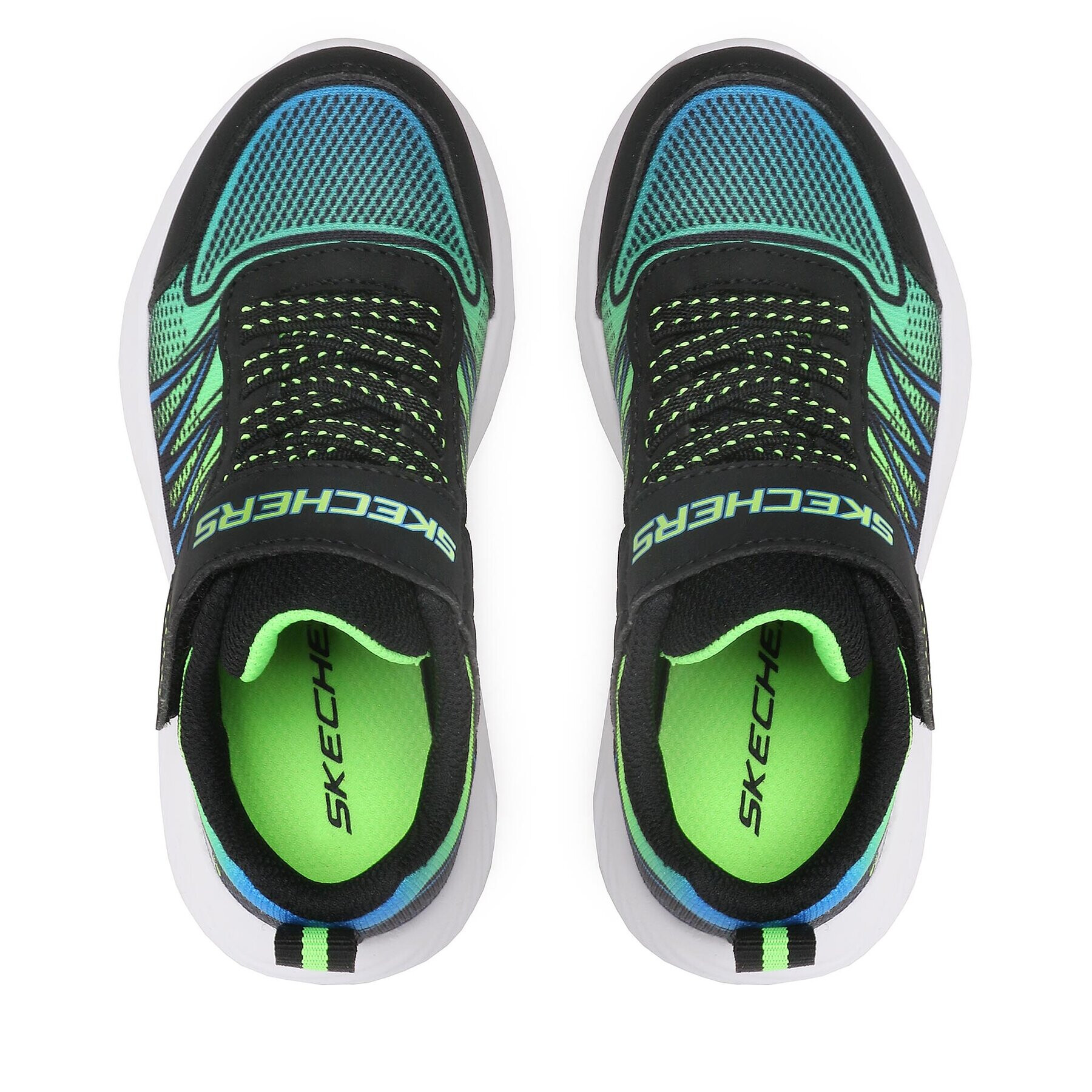 Skechers Сникърси Zatic 403737L/BBLM Черен - Pepit.bg