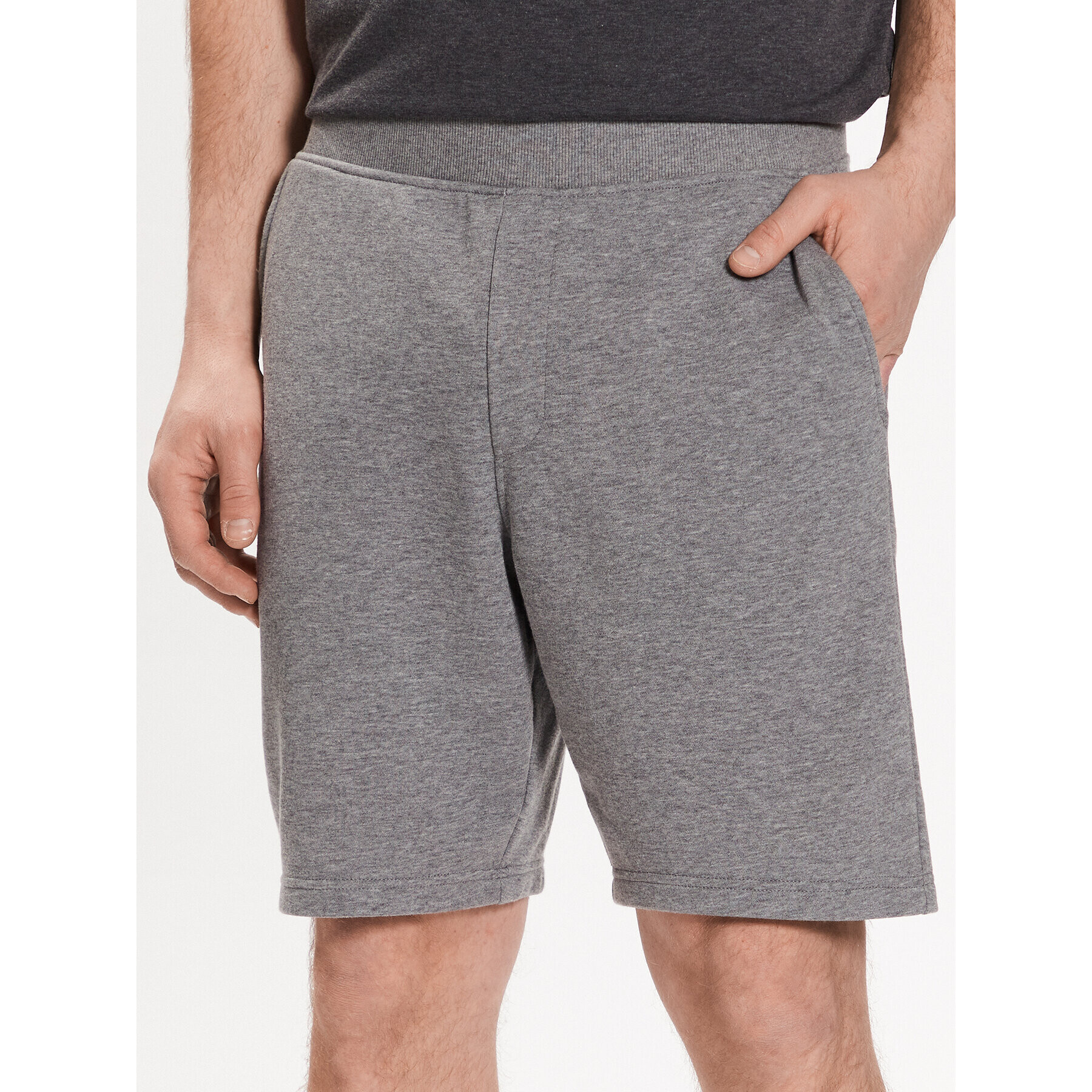 Skechers Спортни шорти Explorer M1SH69 Сив Regular Fit - Pepit.bg