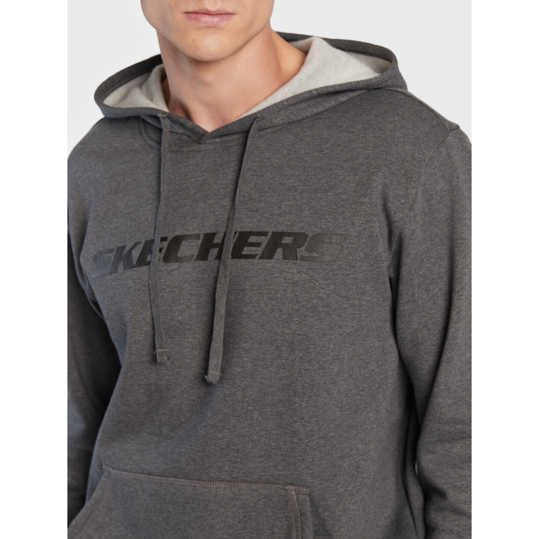 Skechers Суитшърт Apparel Heritage MHD12 Сив Regular Fit - Pepit.bg