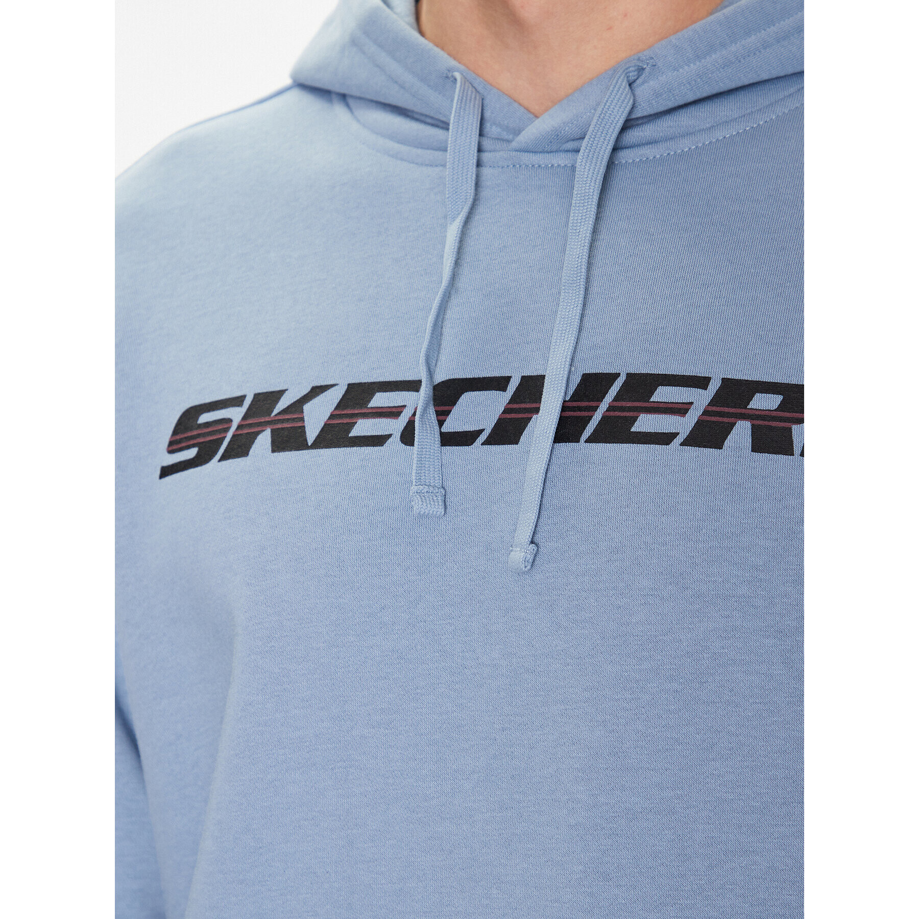 Skechers Суитшърт MHD81 Син Regular Fit - Pepit.bg