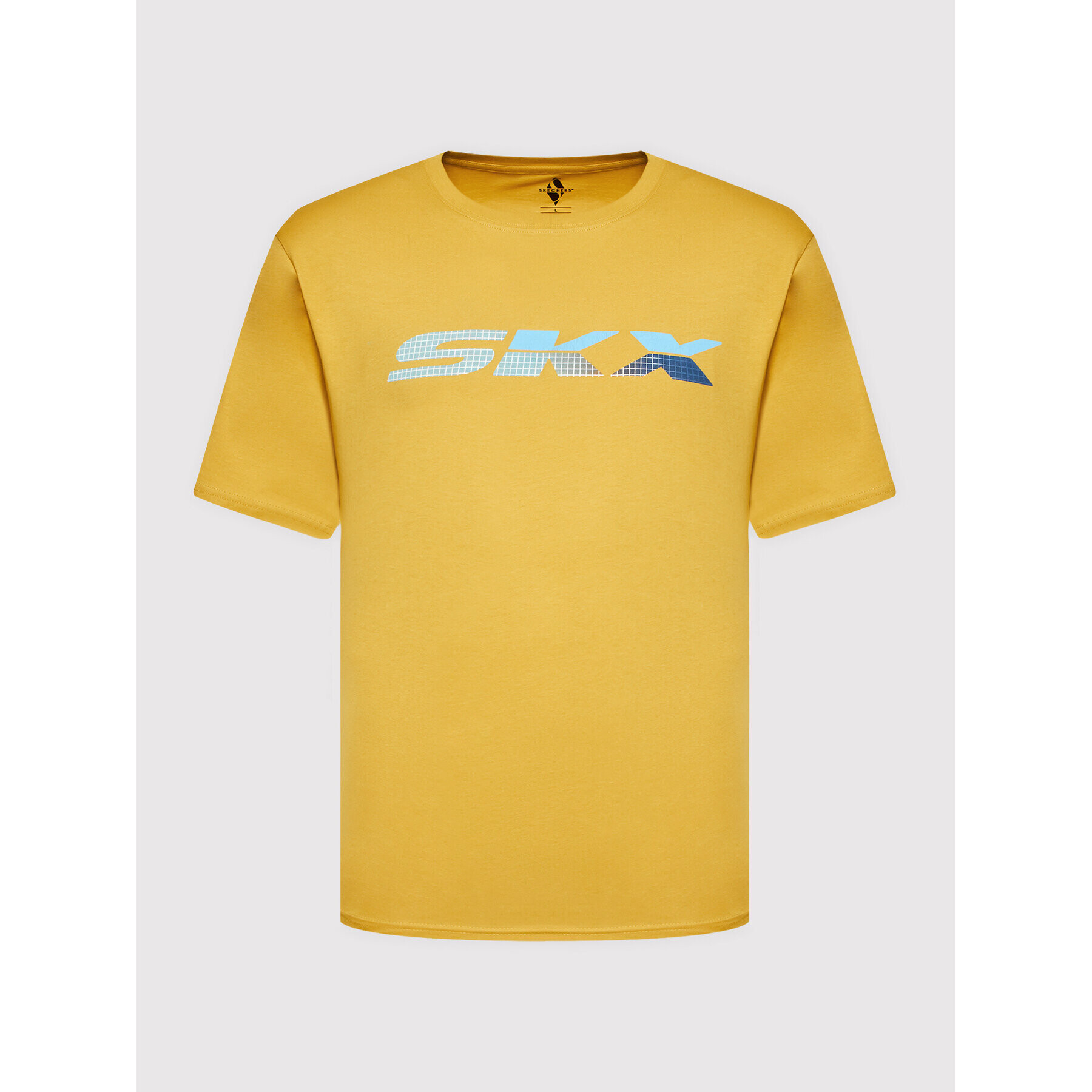 Skechers Тишърт Phantom MTS340 Жълт Regular Fit - Pepit.bg