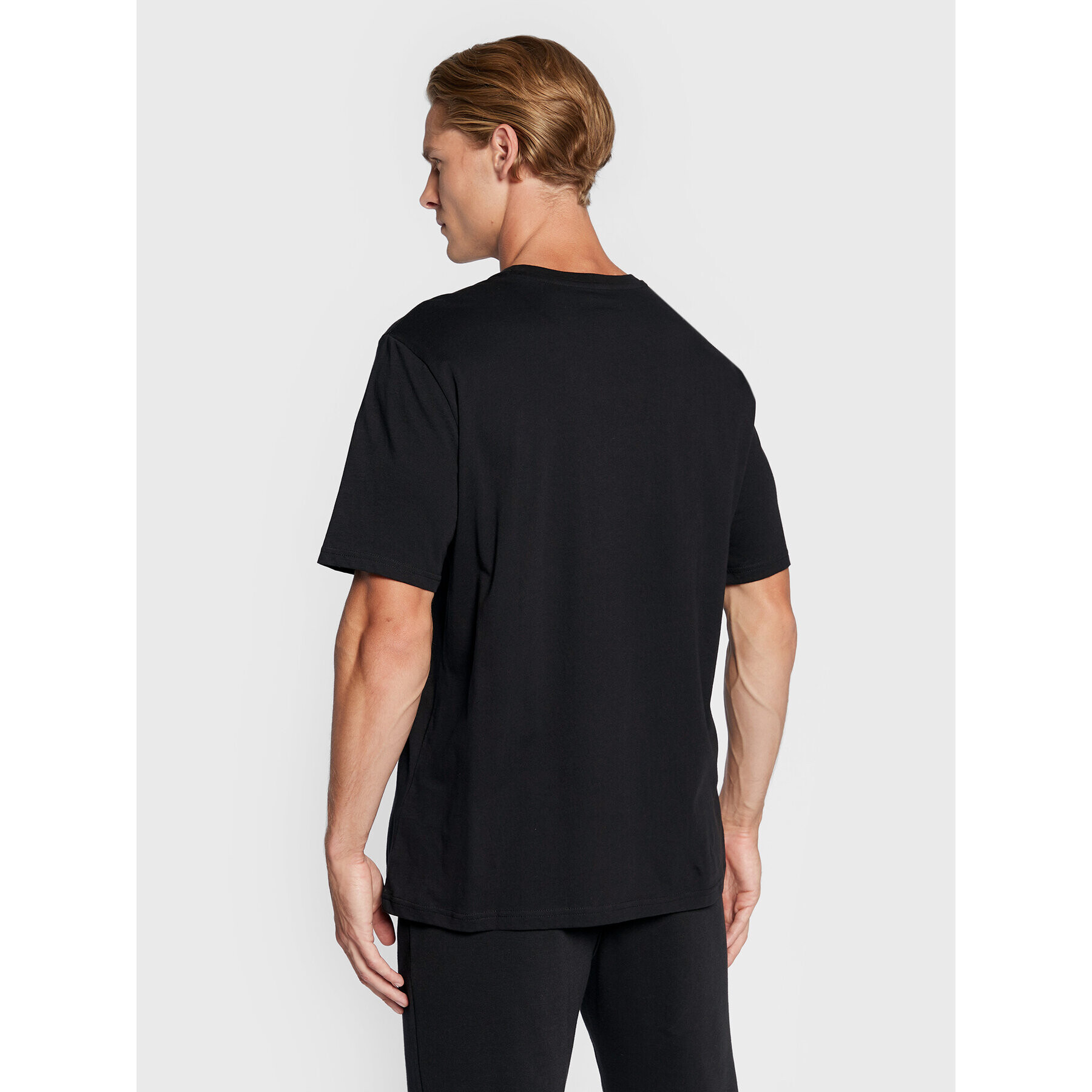 Skechers Тишърт Recharge MTS344 Черен Regular Fit - Pepit.bg