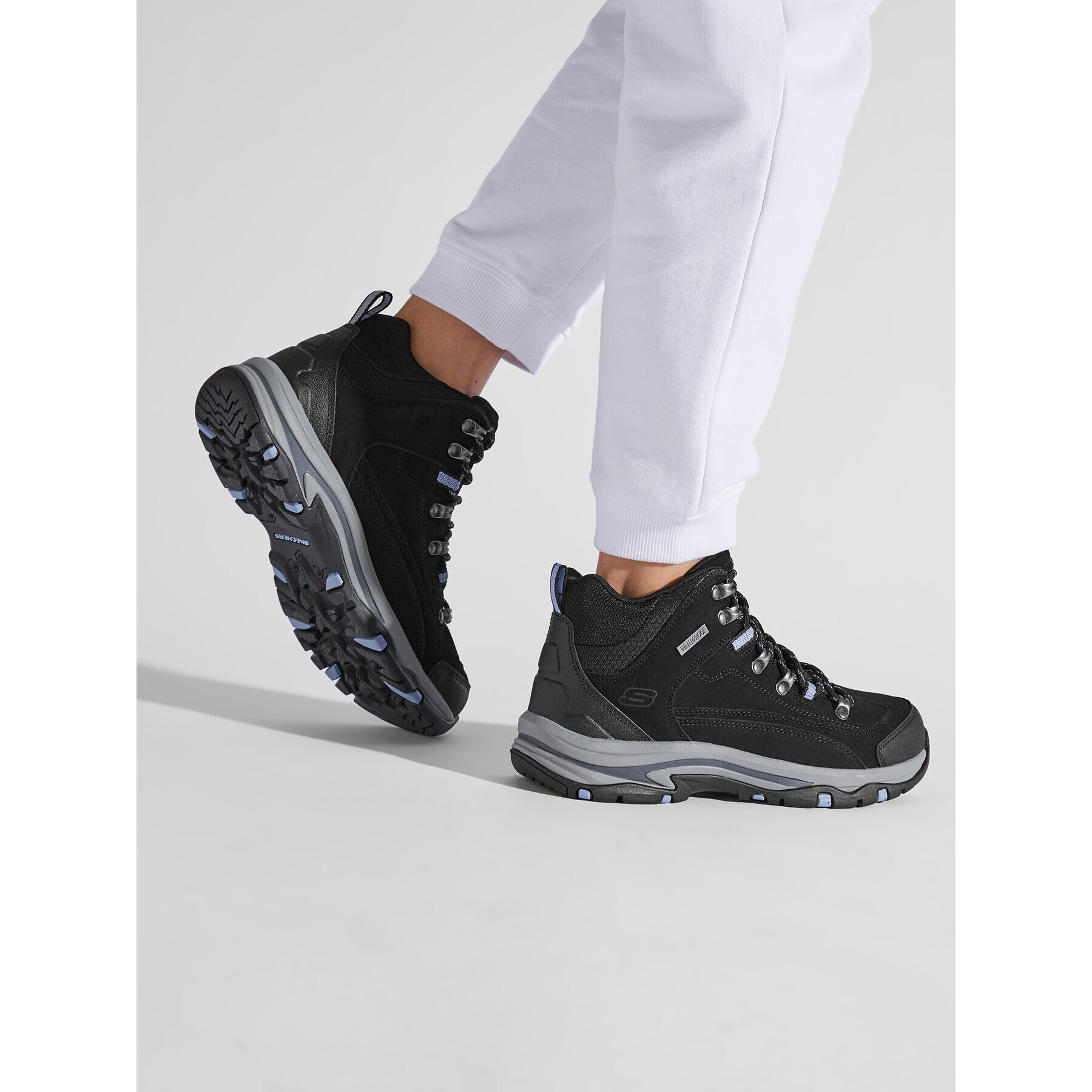 Skechers Туристически Alpine Trail 167004/BKCC Черен - Pepit.bg