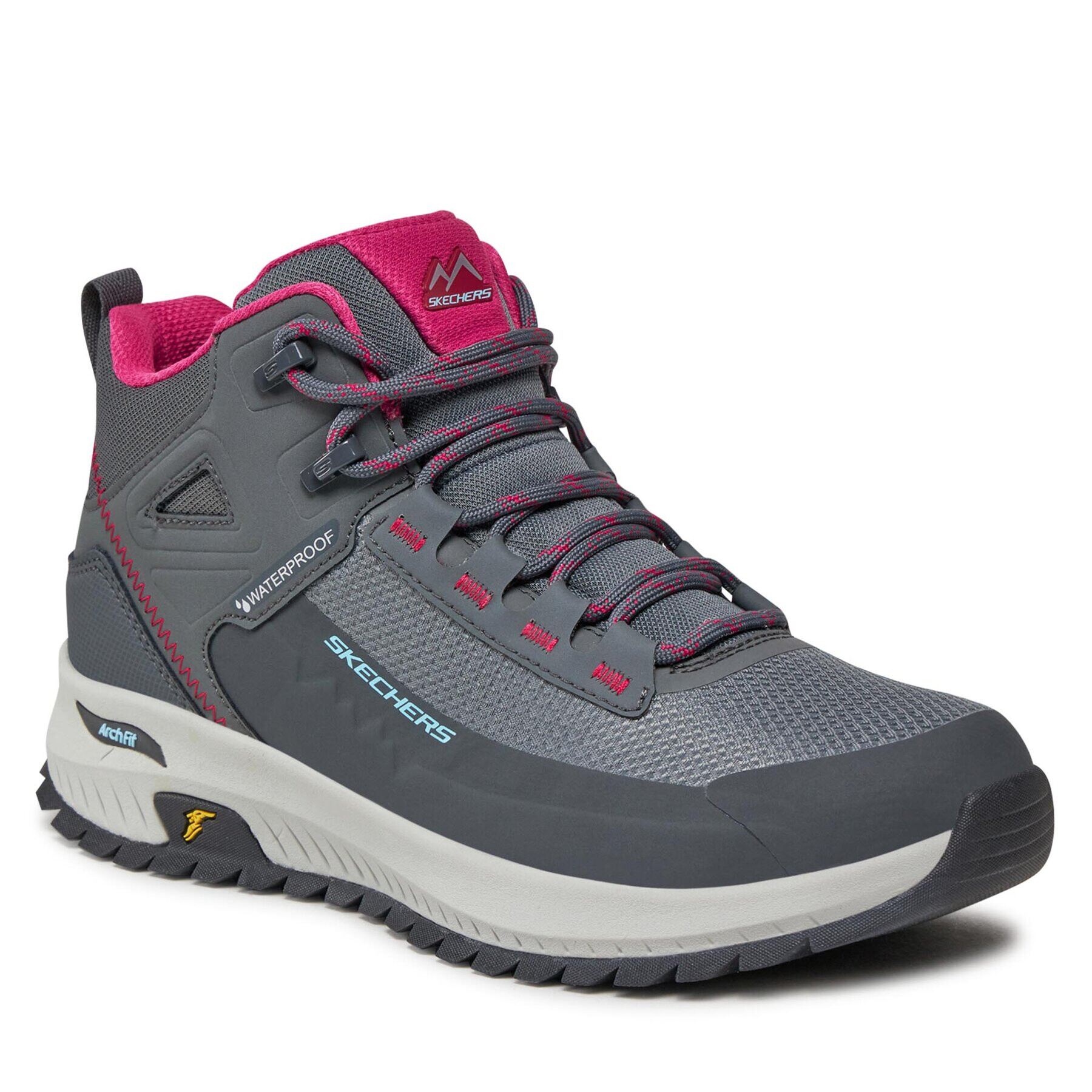 Skechers Туристически Arch Fit Discover Elevation Gain 180086/CHPK Сив - Pepit.bg