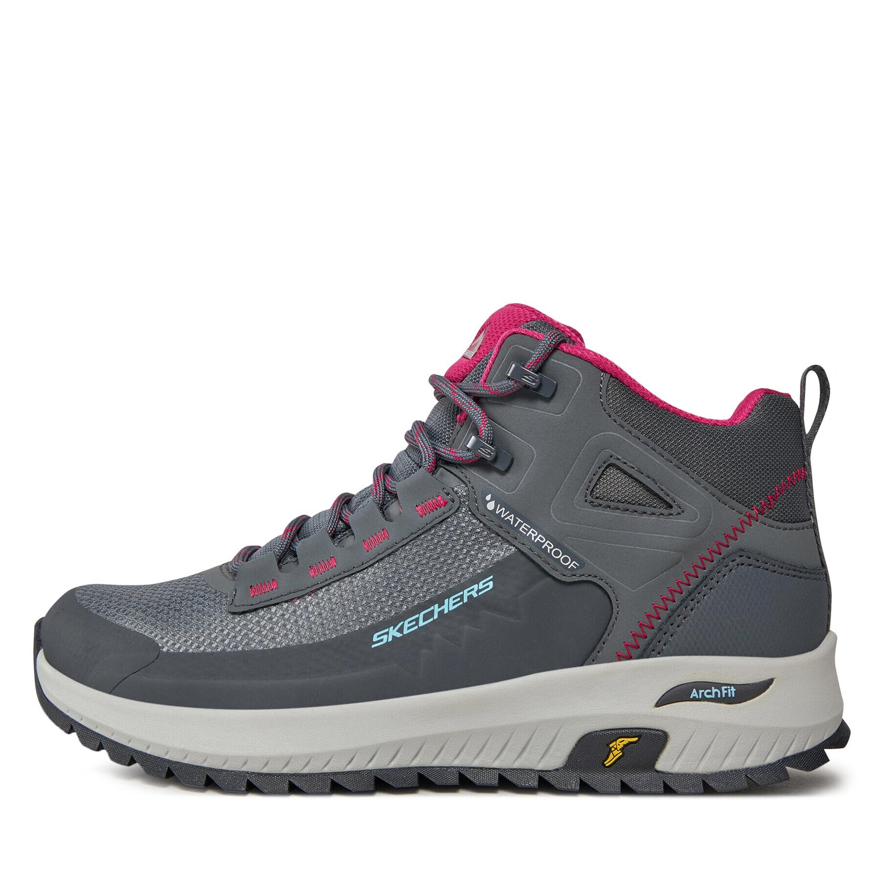 Skechers Туристически Arch Fit Discover Elevation Gain 180086/CHPK Сив - Pepit.bg