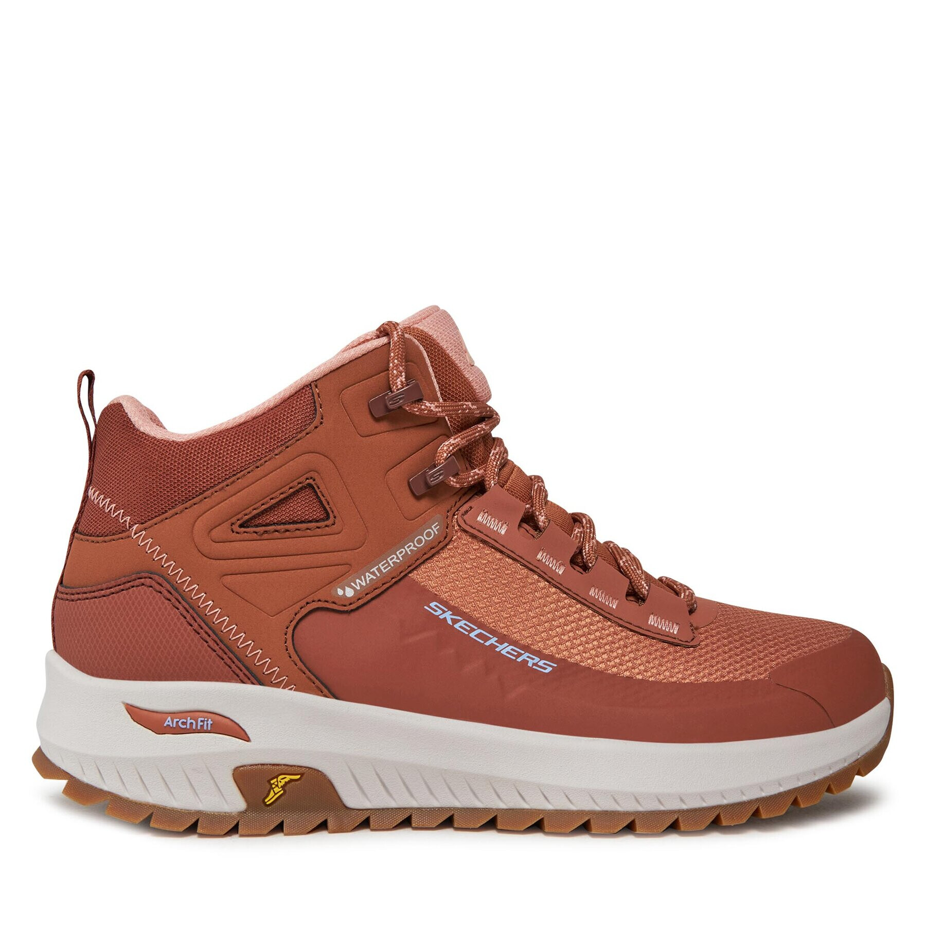 Skechers Туристически Arch Fit Discover Elevation Gain 180086/CLAY Кафяв - Pepit.bg