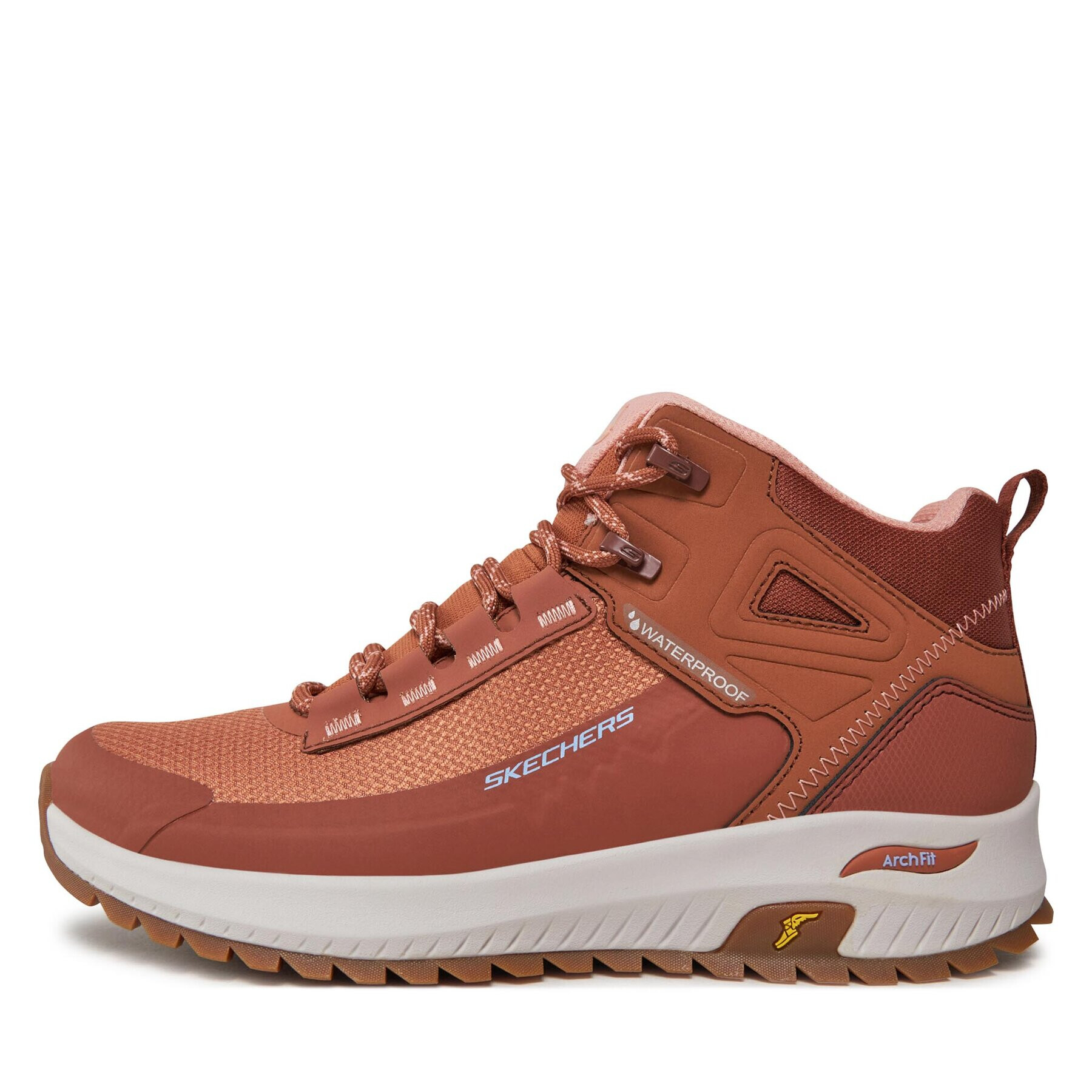 Skechers Туристически Arch Fit Discover Elevation Gain 180086/CLAY Кафяв - Pepit.bg
