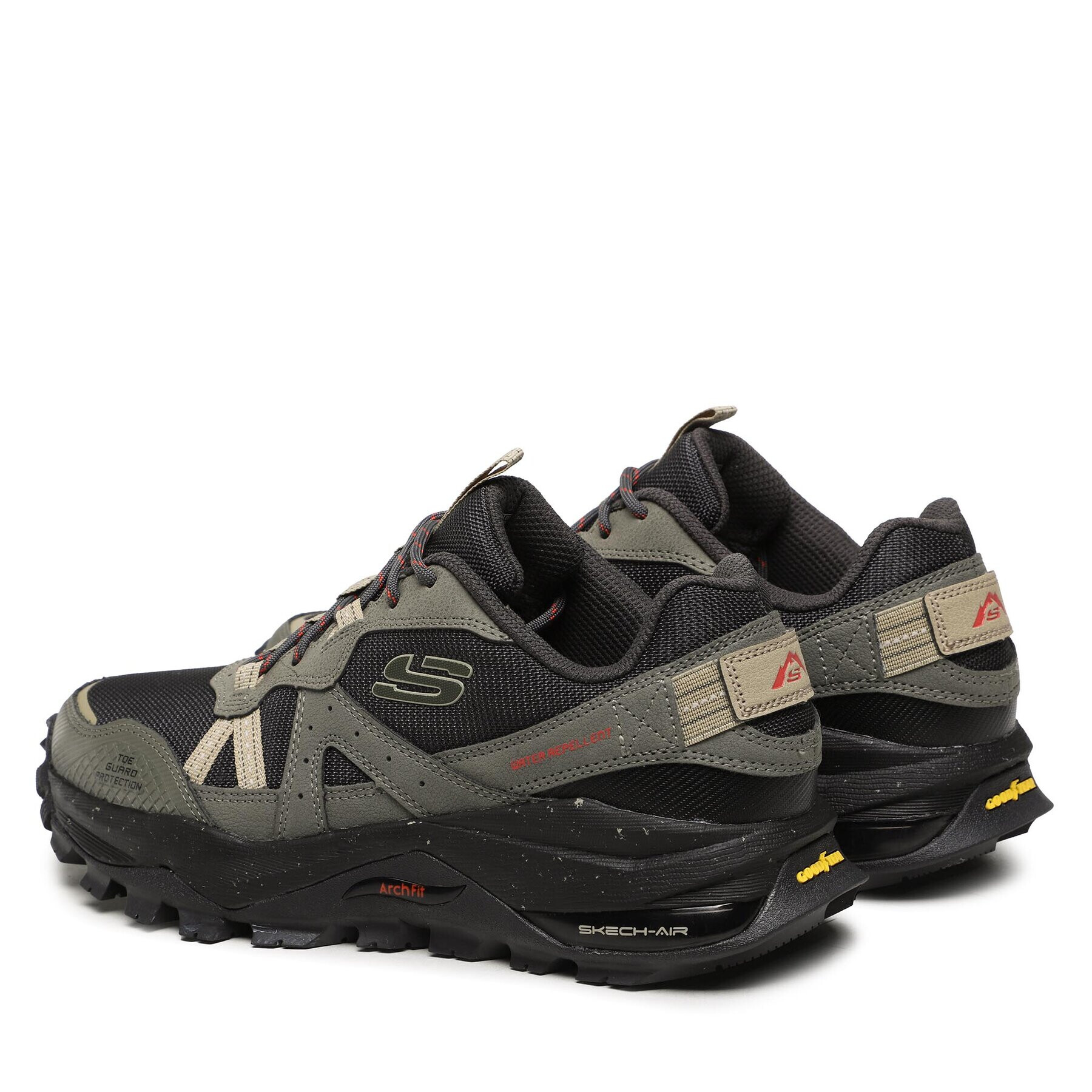 Skechers Туристически Arch Fit Trail Air 237550/OLBK Зелен - Pepit.bg