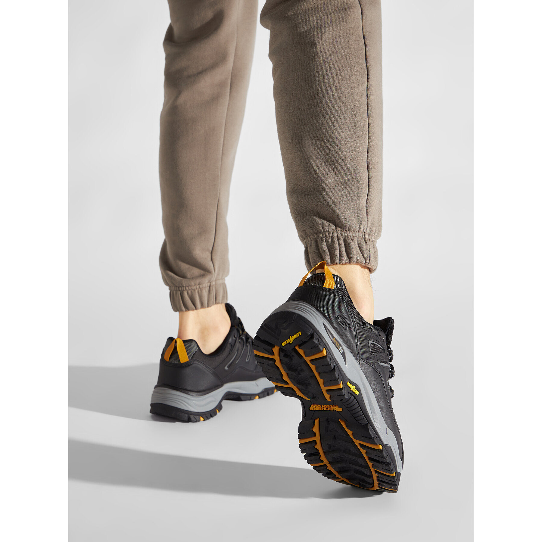 Skechers Туристически Argosa 204630/BLK Черен - Pepit.bg
