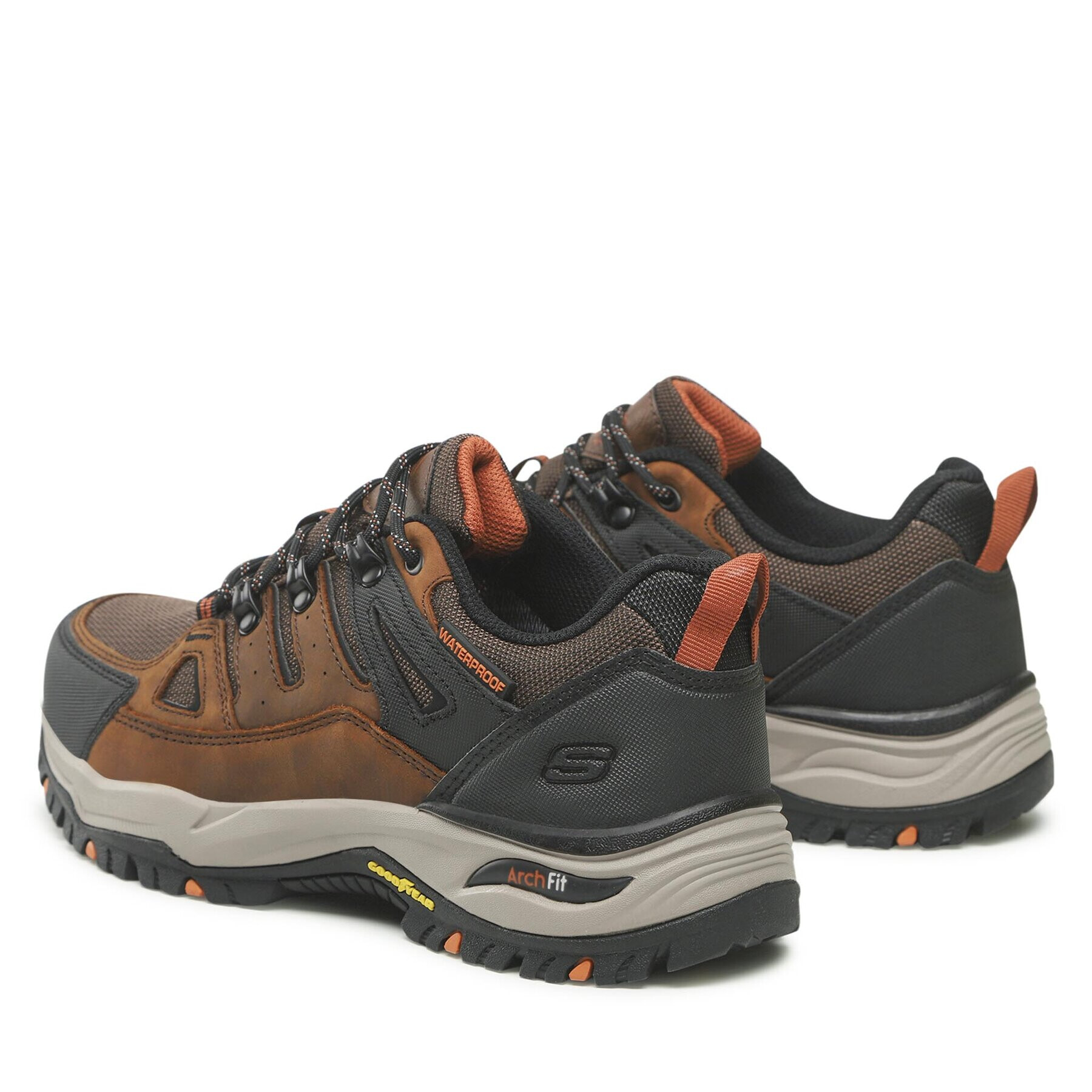 Skechers Туристически Argosa 204630/CDB Кафяв - Pepit.bg