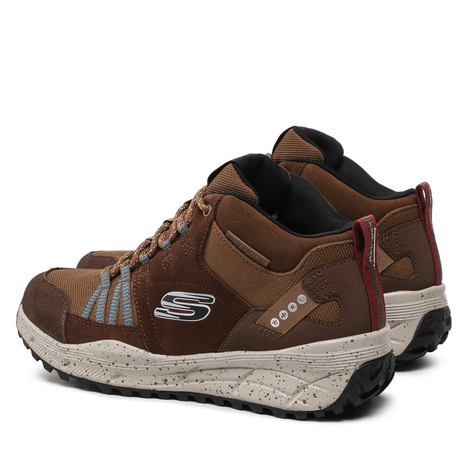 Skechers Туристически Break Set 237026/BRN Кафяв - Pepit.bg