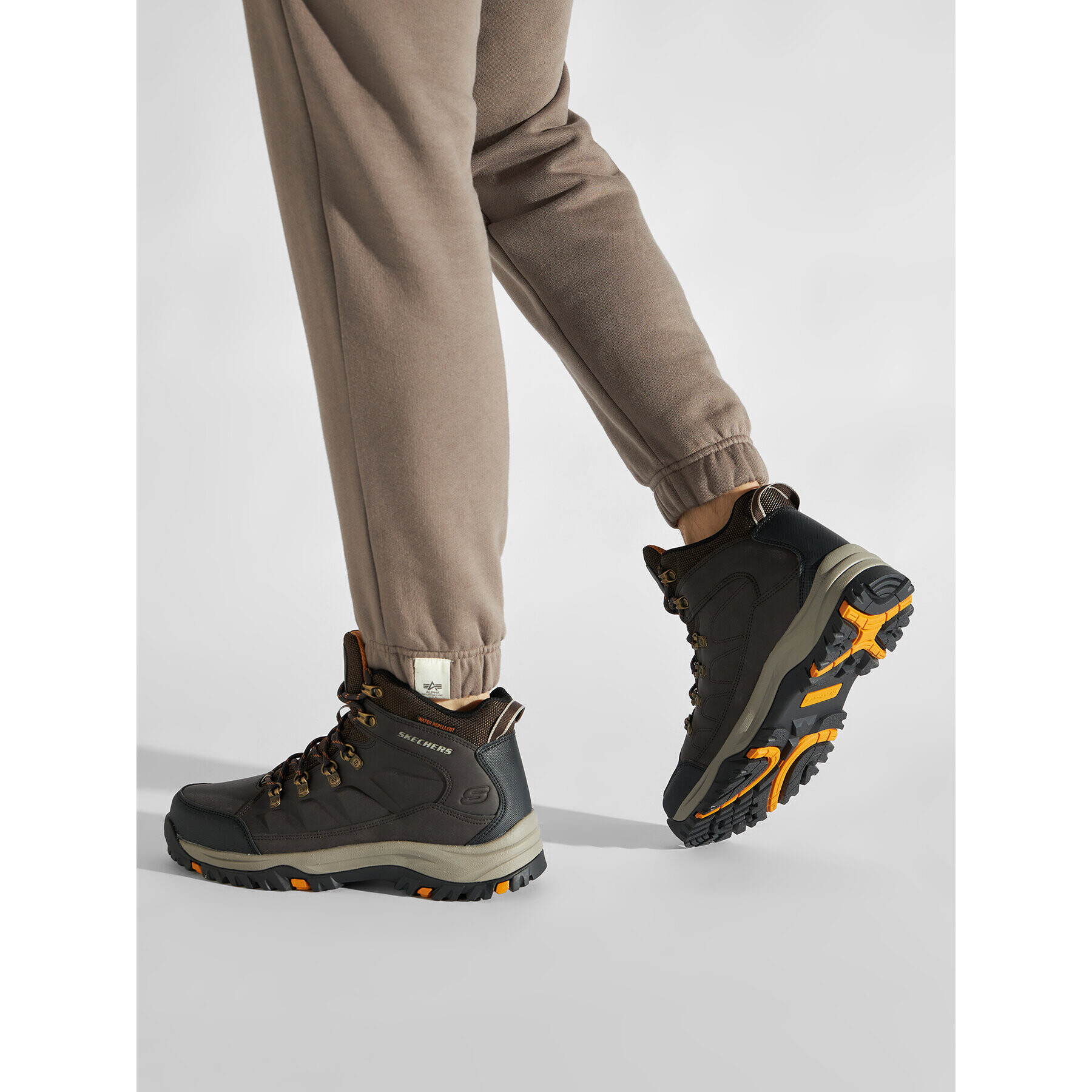 Skechers Туристически Daggett 204642/CHOC Кафяв - Pepit.bg