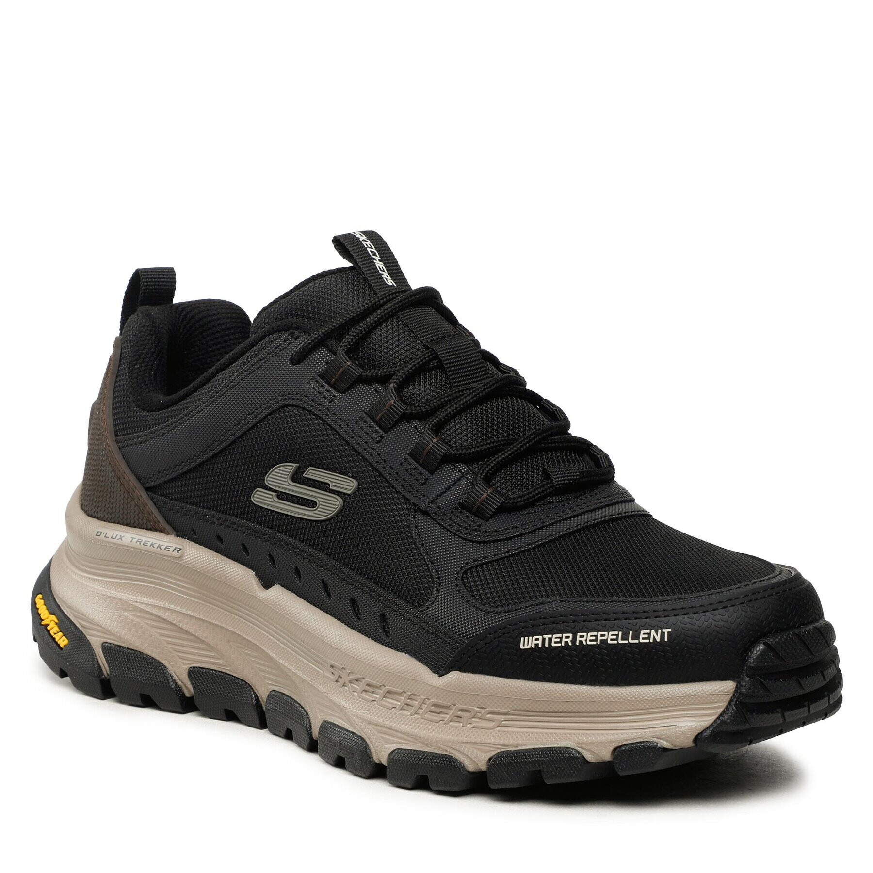 Skechers Туристически D'Lux Trekker 237565/BKNT Черен - Pepit.bg
