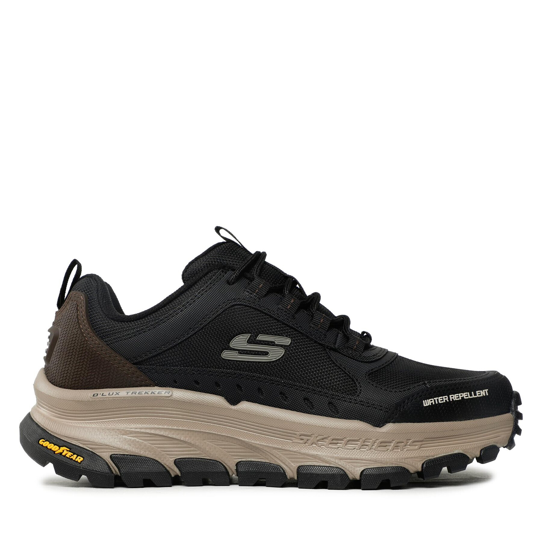 Skechers Туристически D'Lux Trekker 237565/BKNT Черен - Pepit.bg