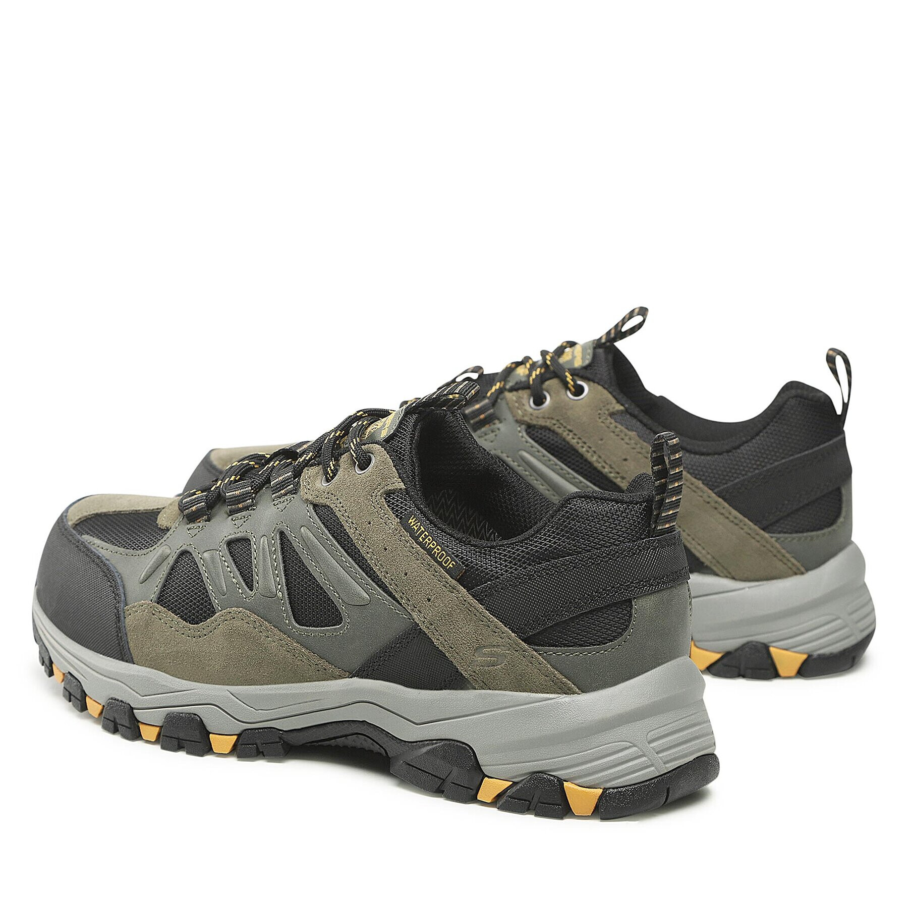 Skechers Туристически Enago 66275/OLBK Каки - Pepit.bg