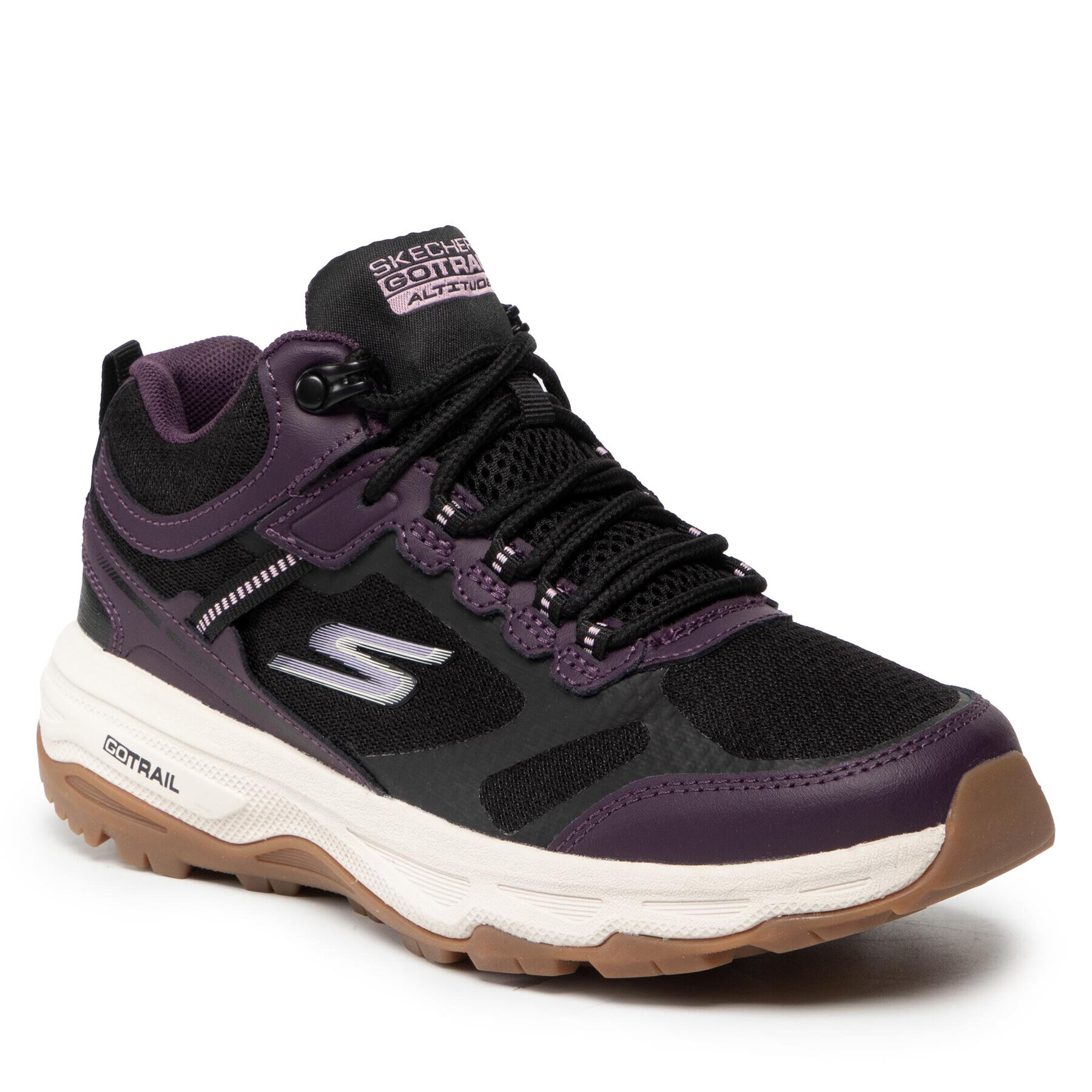 Skechers Туристически Highly Elevated 128206/BKPR Черен - Pepit.bg