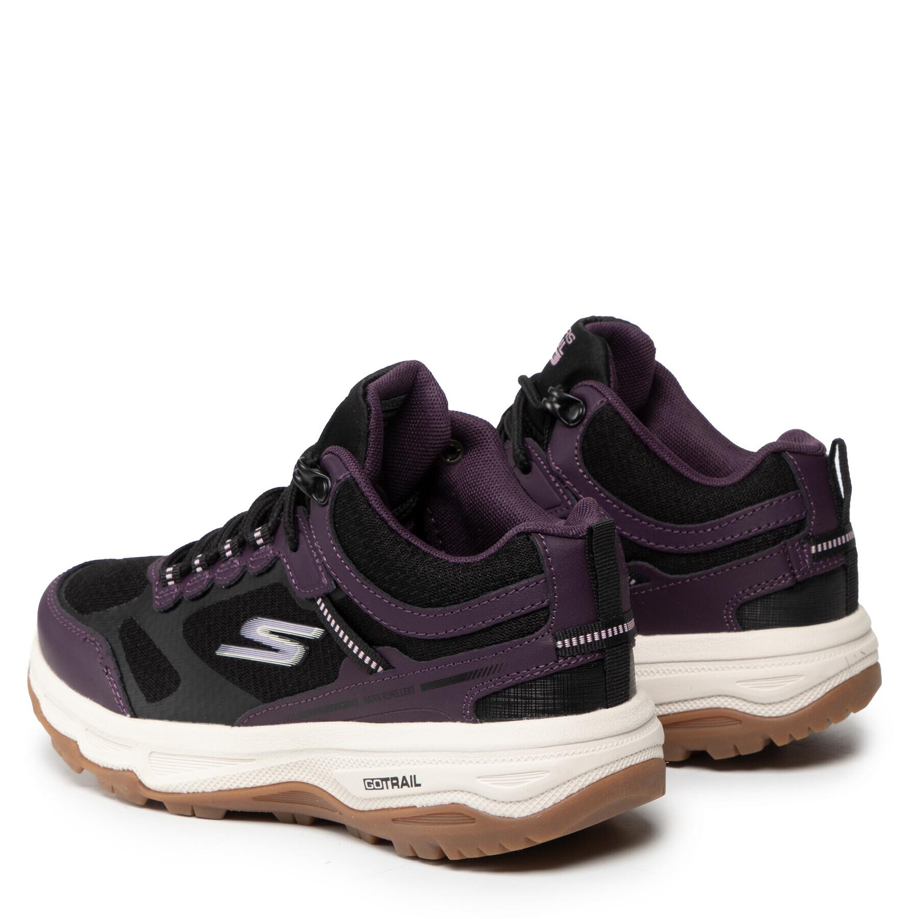 Skechers Туристически Highly Elevated 128206/BKPR Черен - Pepit.bg