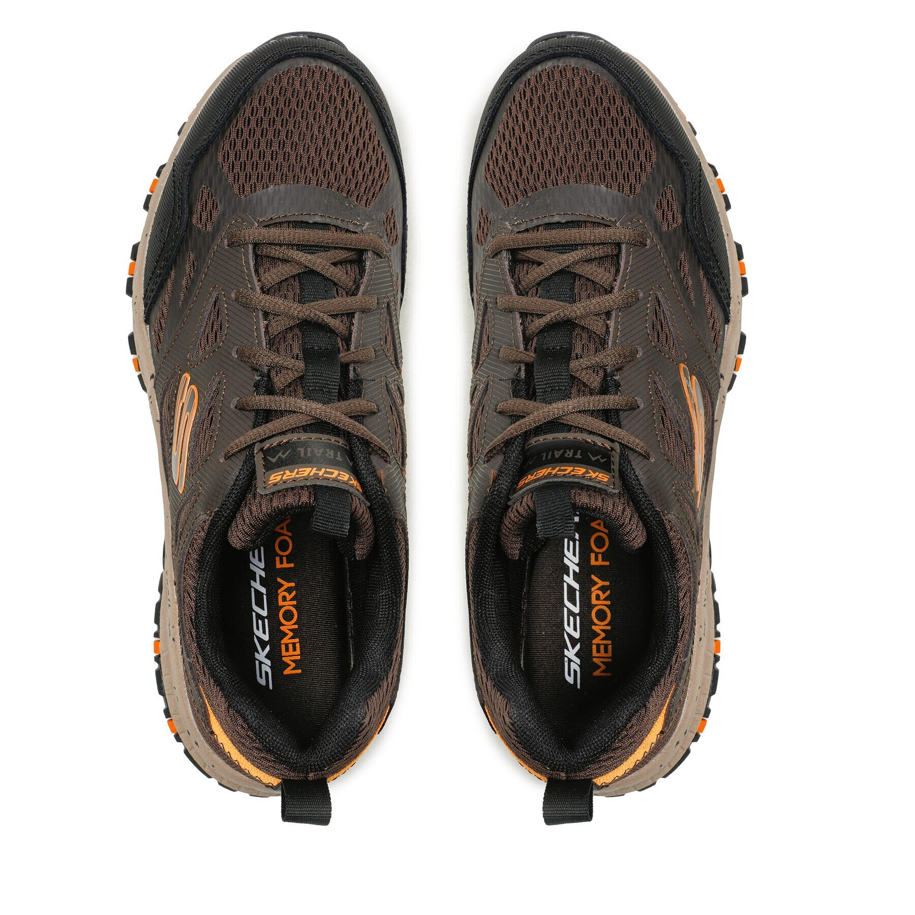 Skechers Туристически Hillcrest 237265/BRN Кафяв - Pepit.bg