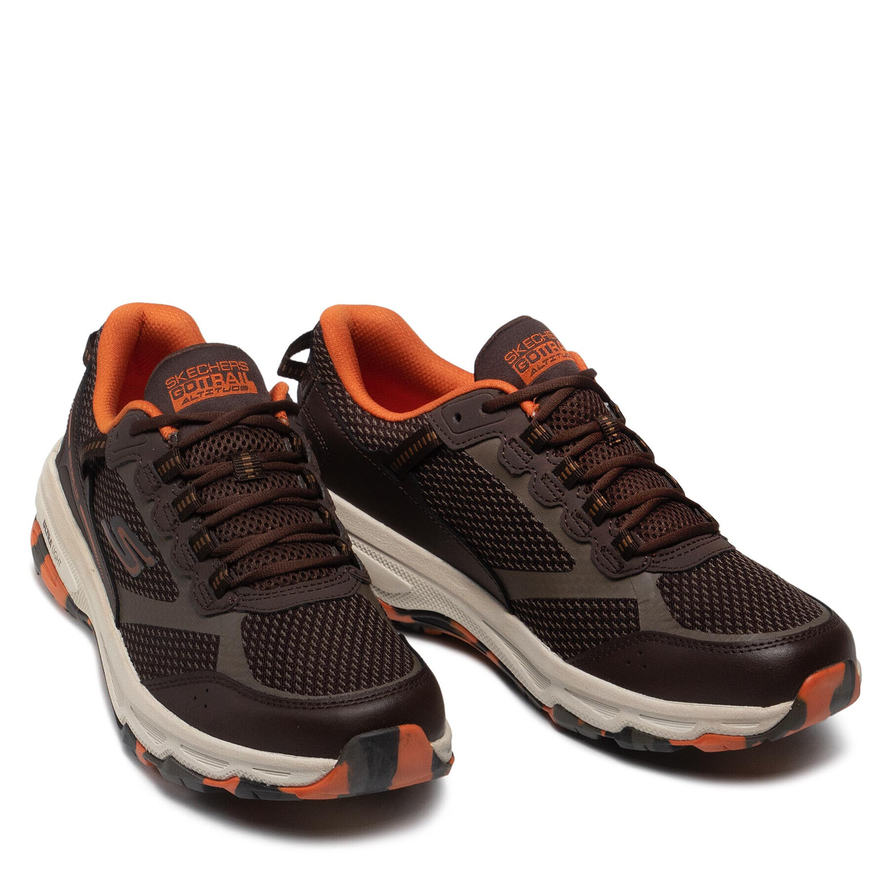 Skechers Туристически Marble Rock 220112/BRMT Кафяв - Pepit.bg