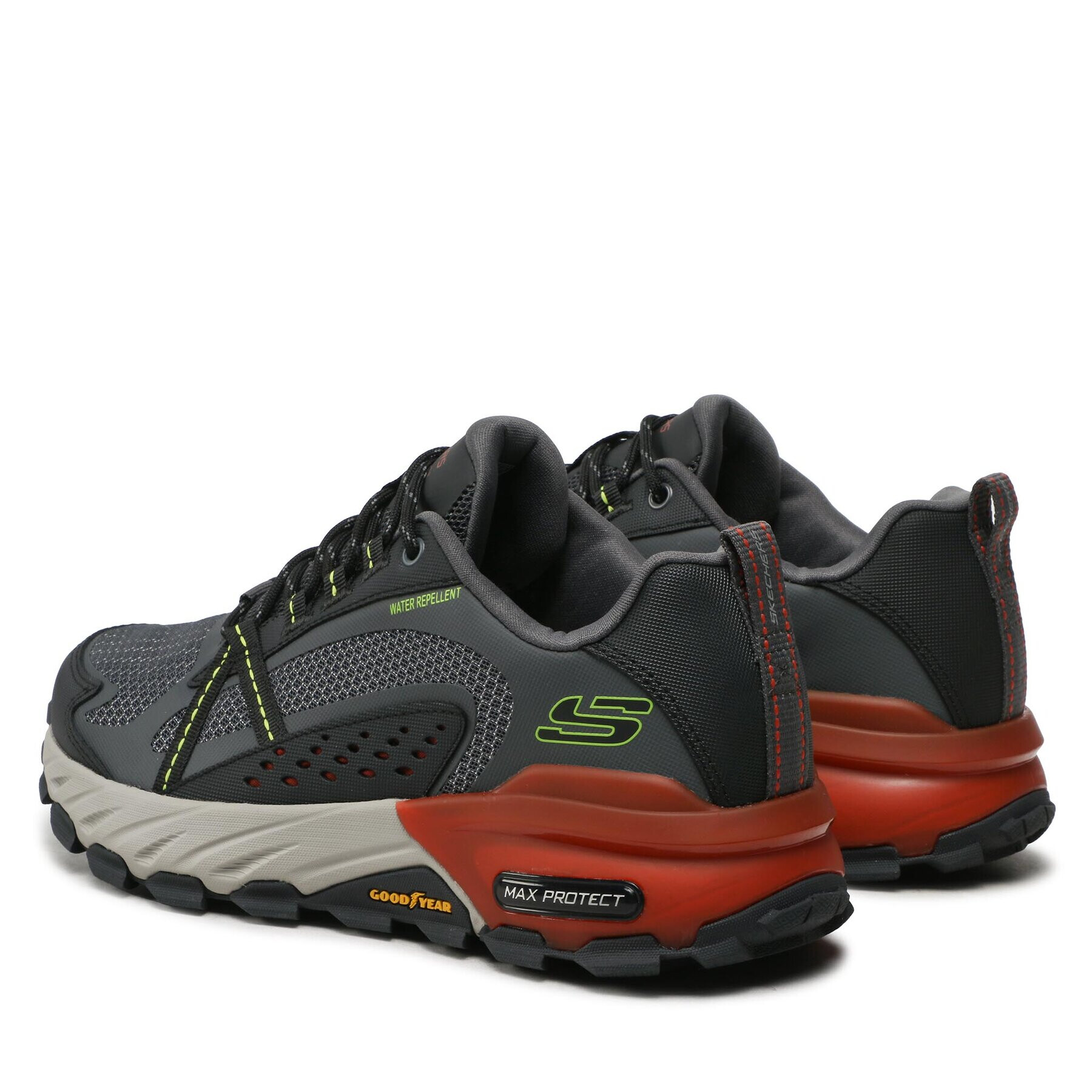 Skechers Туристически Max Protect 237303/CCMT Сив - Pepit.bg