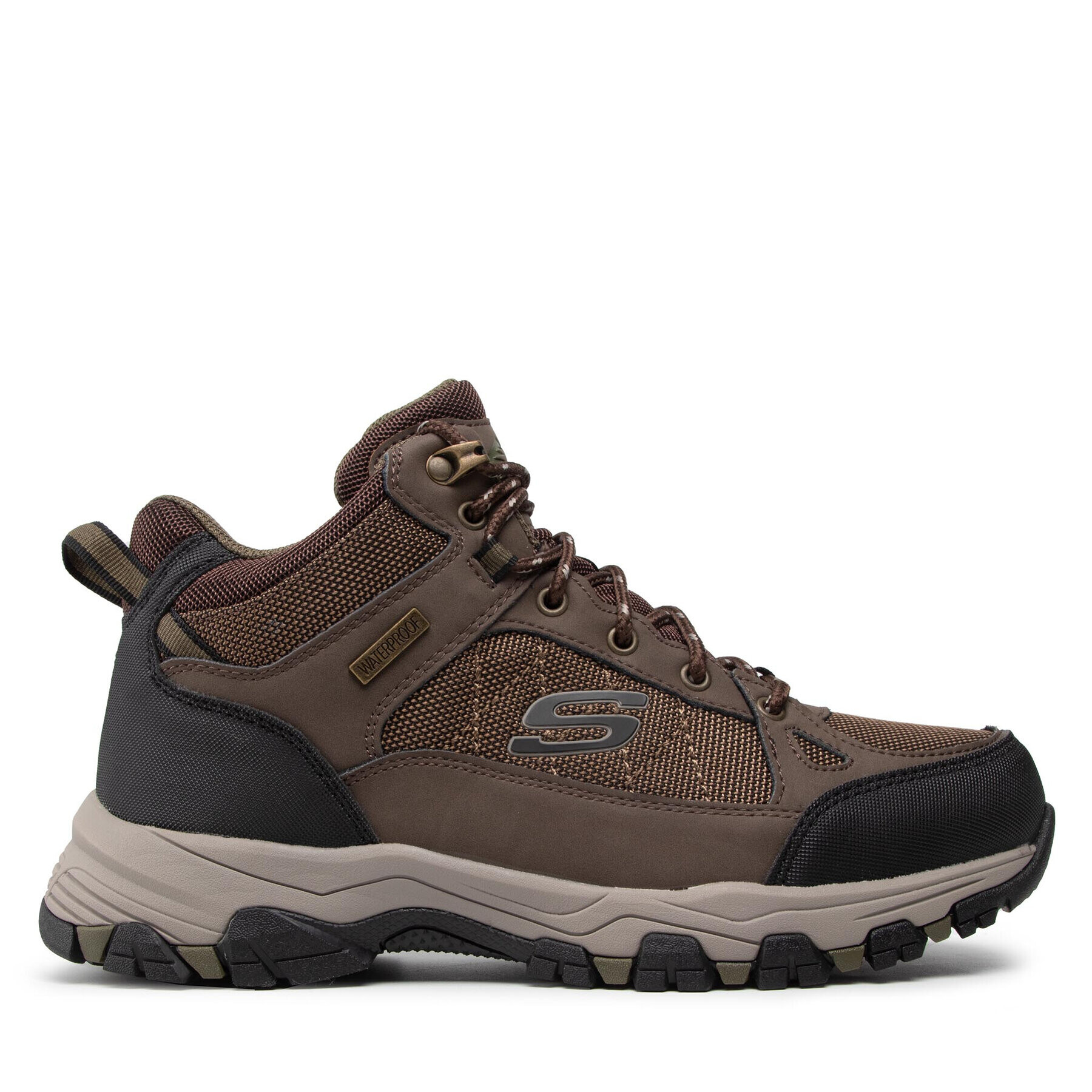 Skechers Туристически Melano 204477/CHOC Кафяв - Pepit.bg