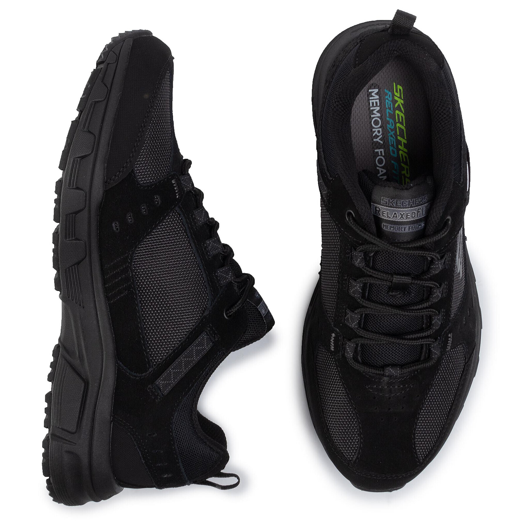 Skechers Туристически Oak Canyon 51893/BBK Черен - Pepit.bg