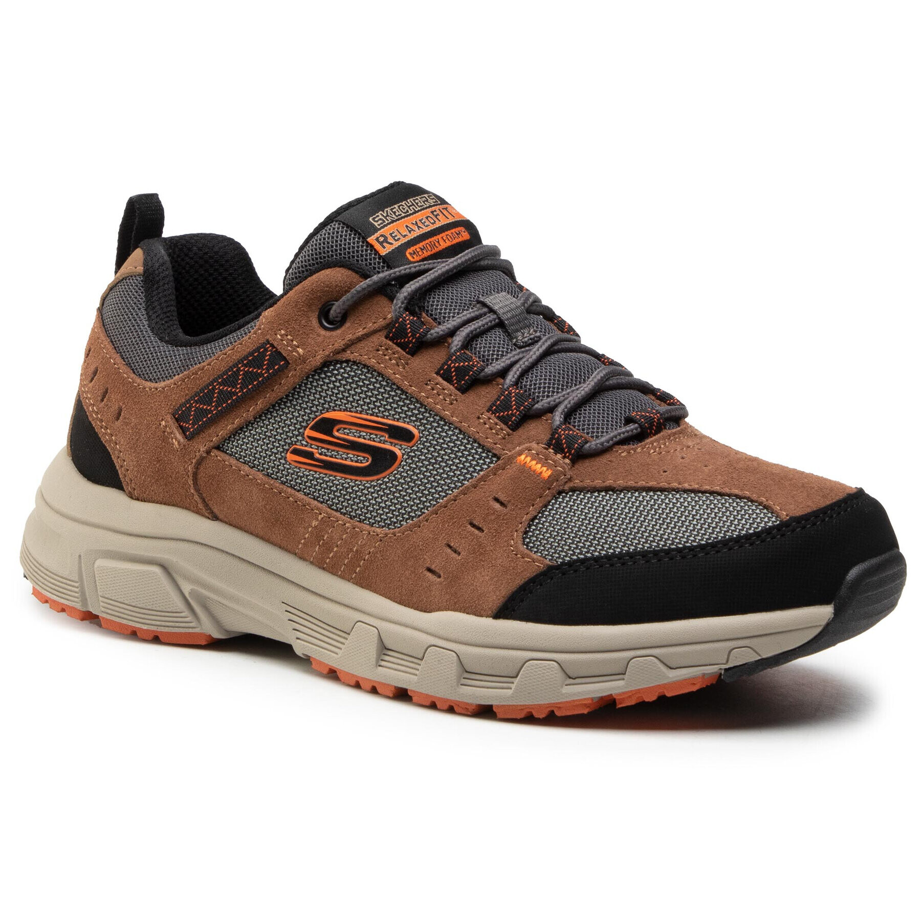 Skechers Туристически Oak Canyon 51893/BRBK Кафяв - Pepit.bg