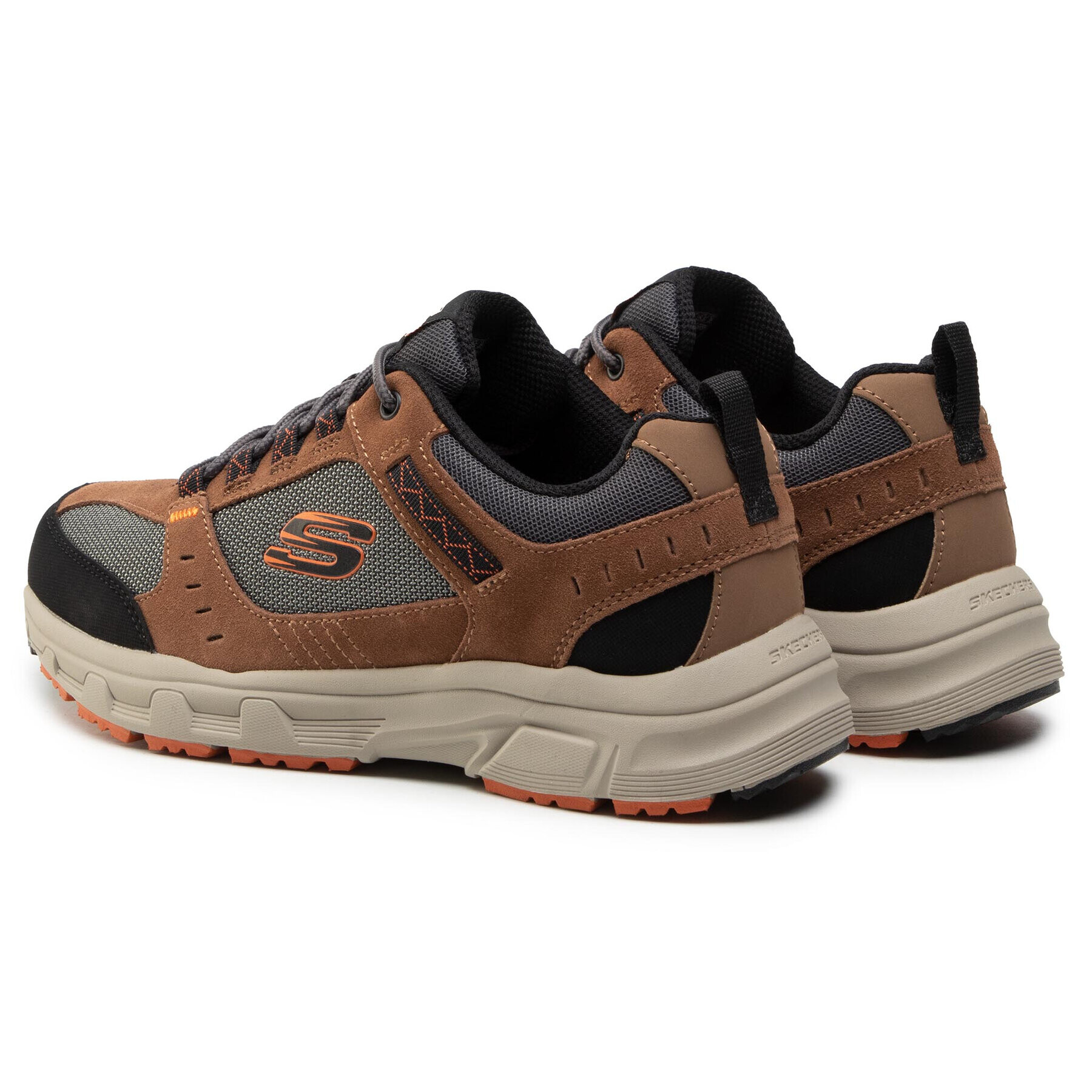 Skechers Туристически Oak Canyon 51893/BRBK Кафяв - Pepit.bg