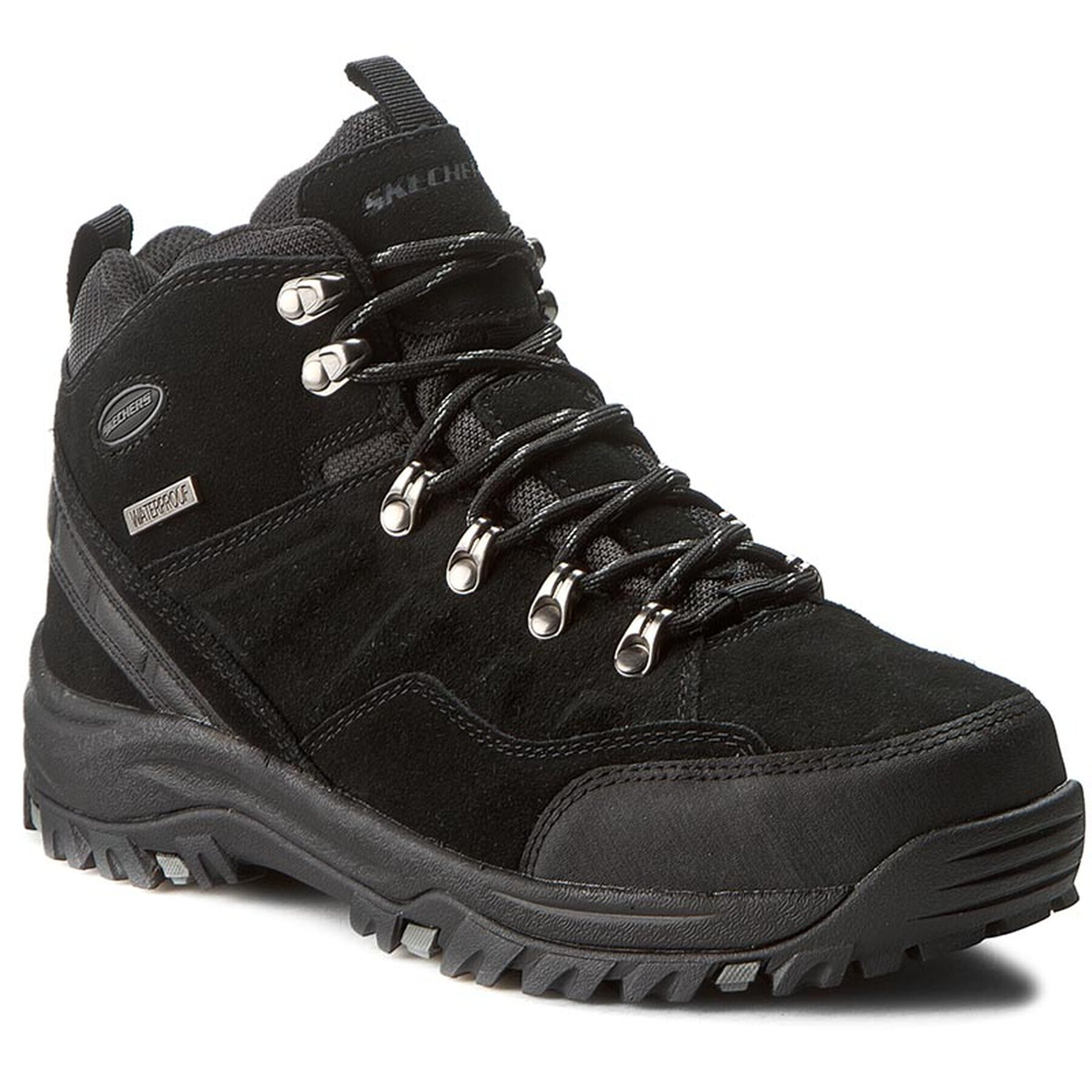 Skechers Туристически Pelmo 64869/BLK Черен - Pepit.bg