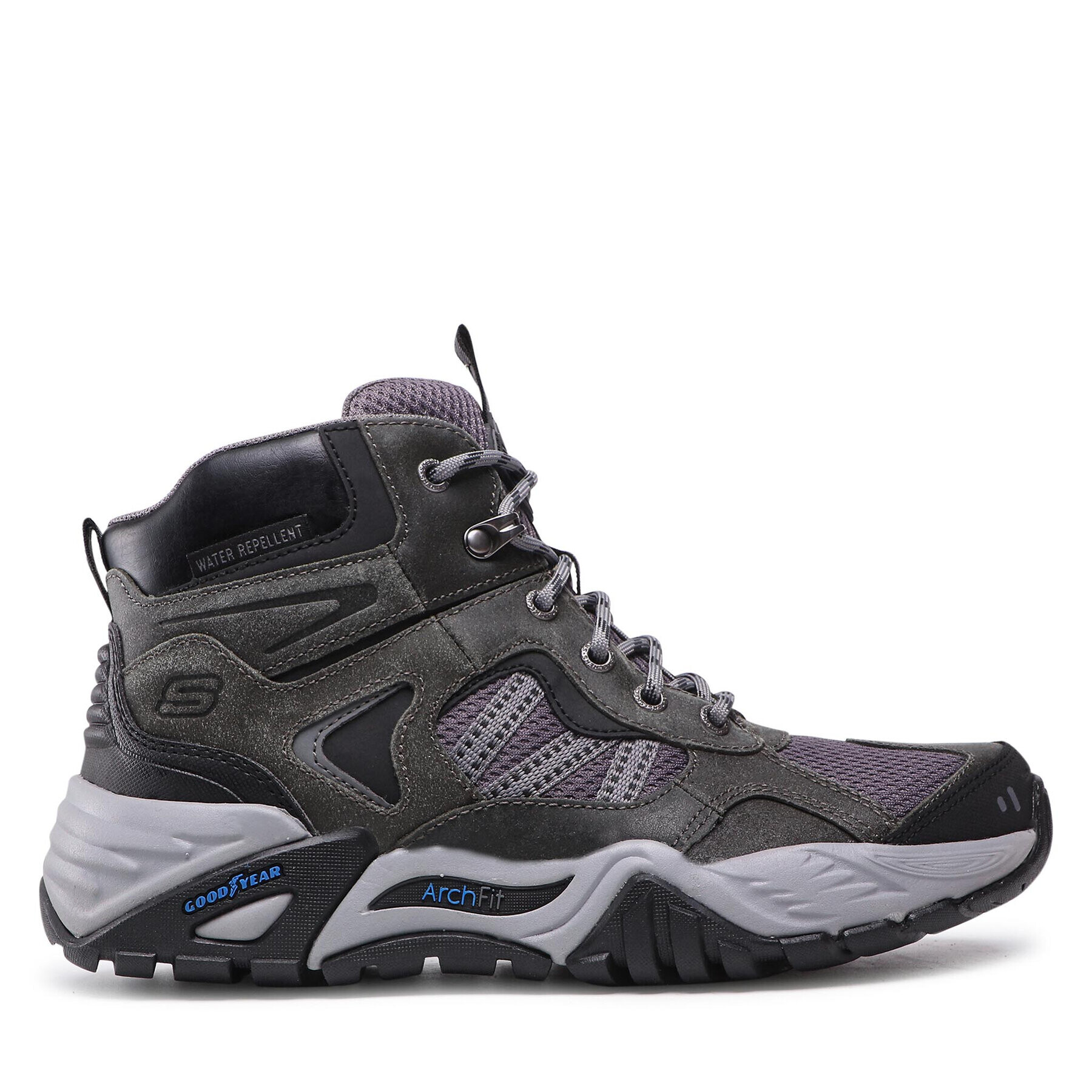 Skechers Туристически Percival 204406/CHAR Сив - Pepit.bg