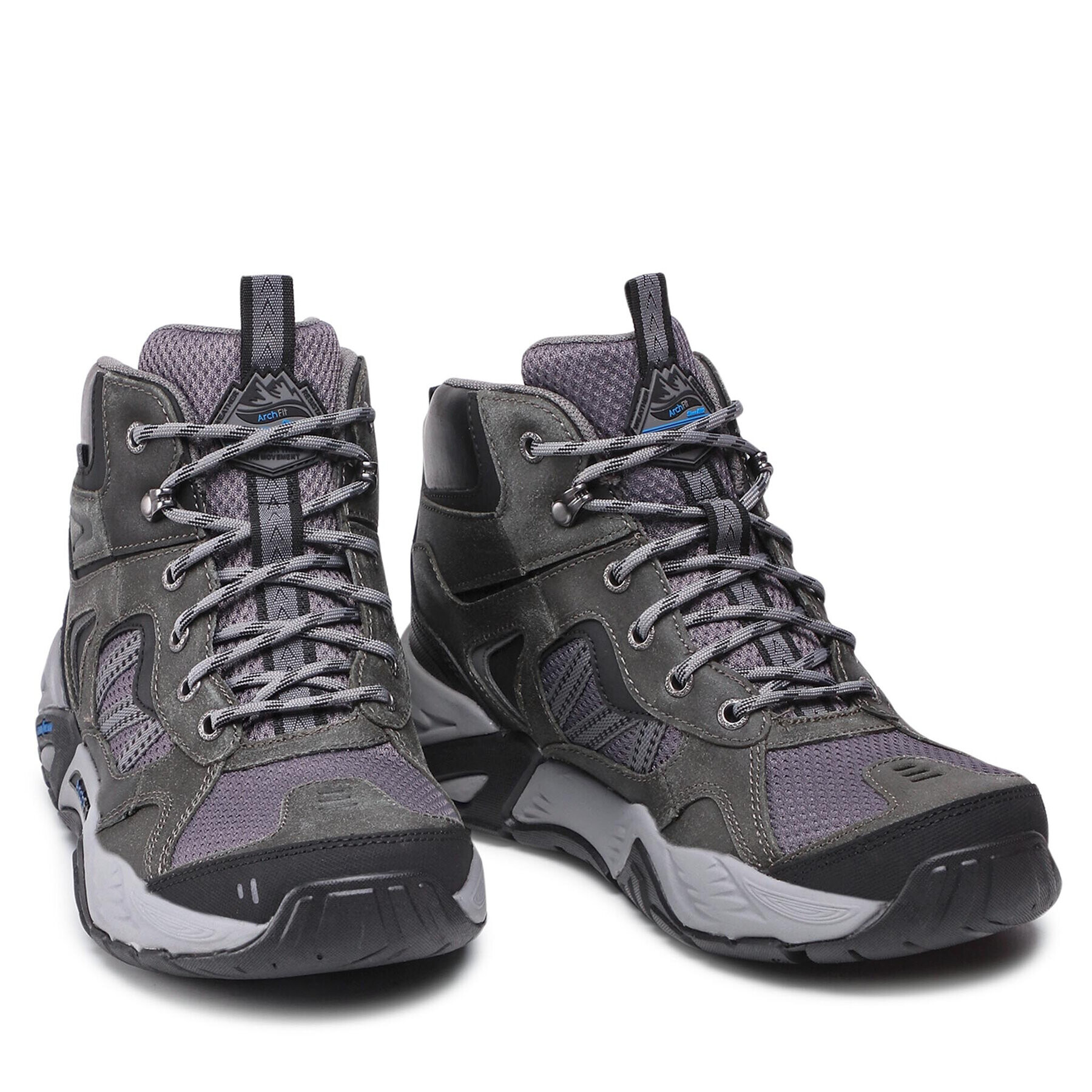 Skechers Туристически Percival 204406/CHAR Сив - Pepit.bg