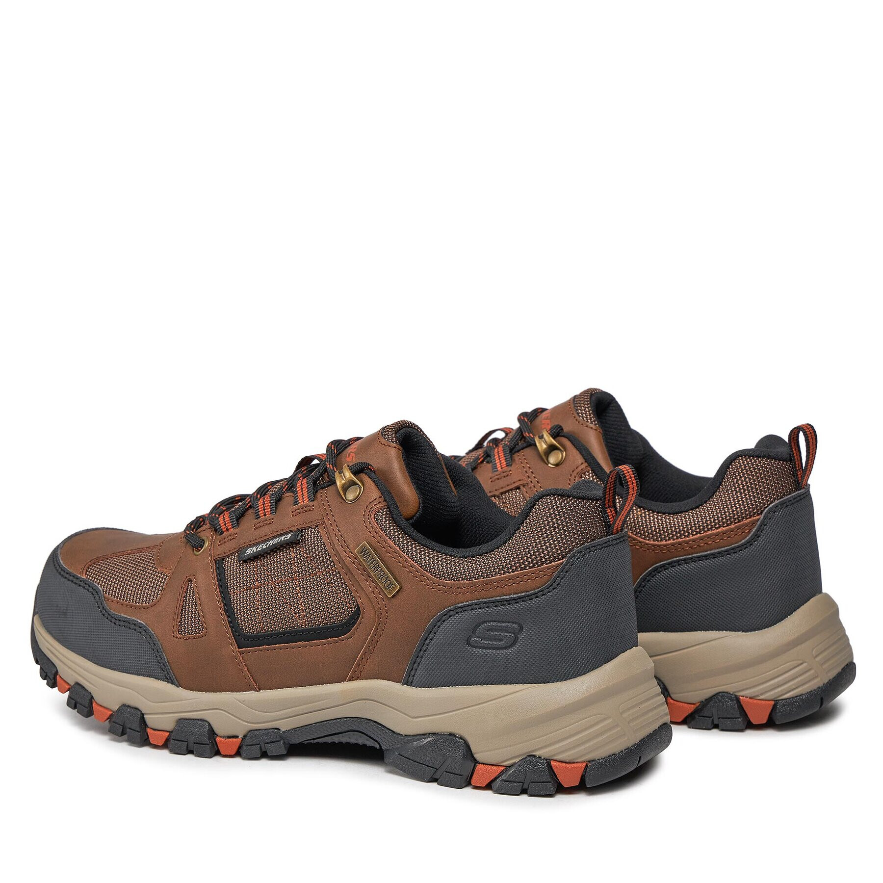 Skechers Туристически Selmen Forel 204937/BRBK Кафяв - Pepit.bg