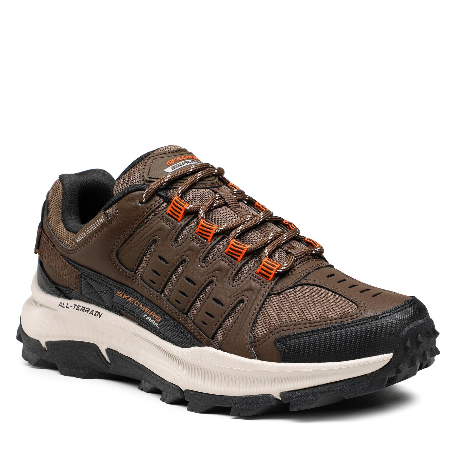 Skechers Туристически Solix 237501/BROR Кафяв - Pepit.bg