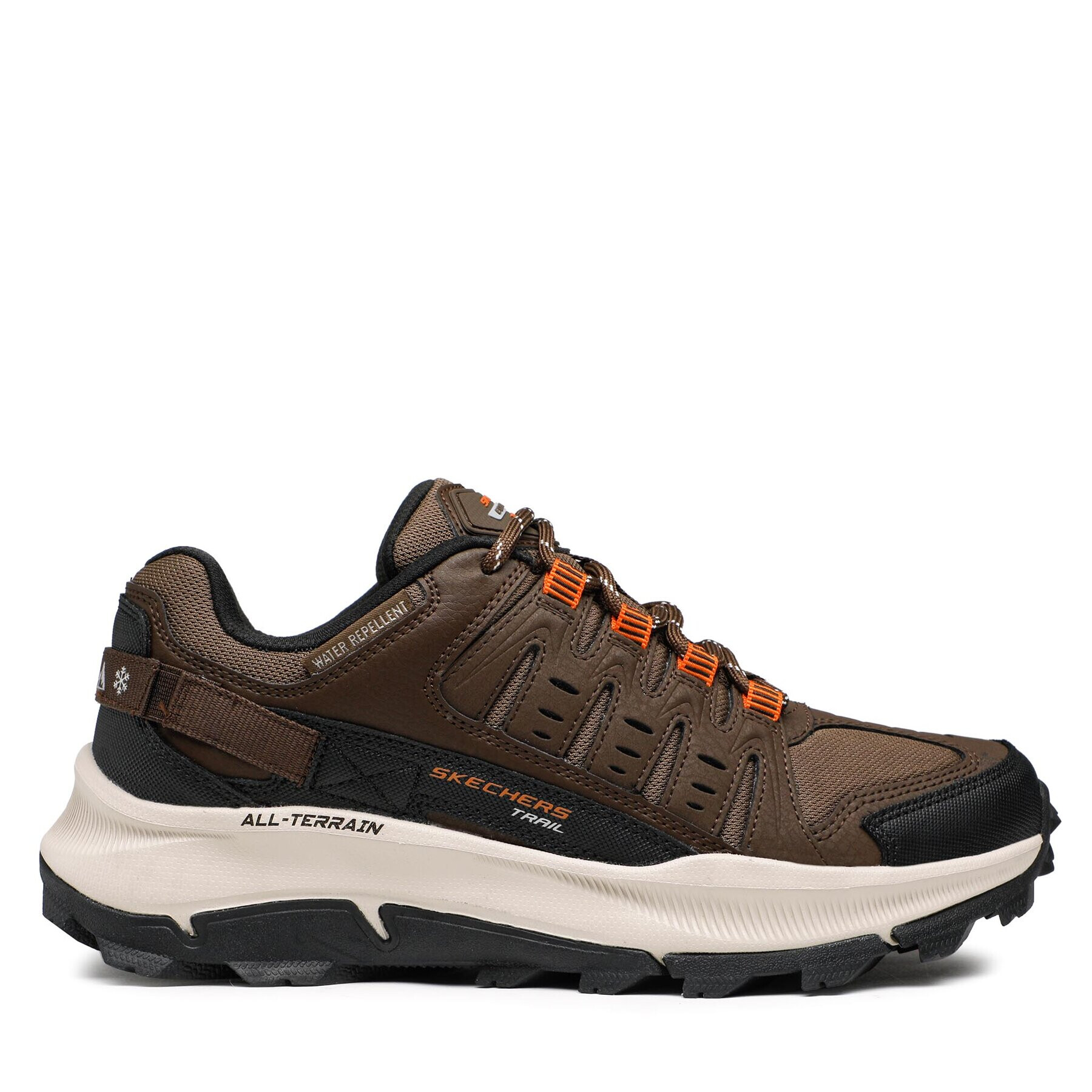 Skechers Туристически Solix 237501/BROR Кафяв - Pepit.bg